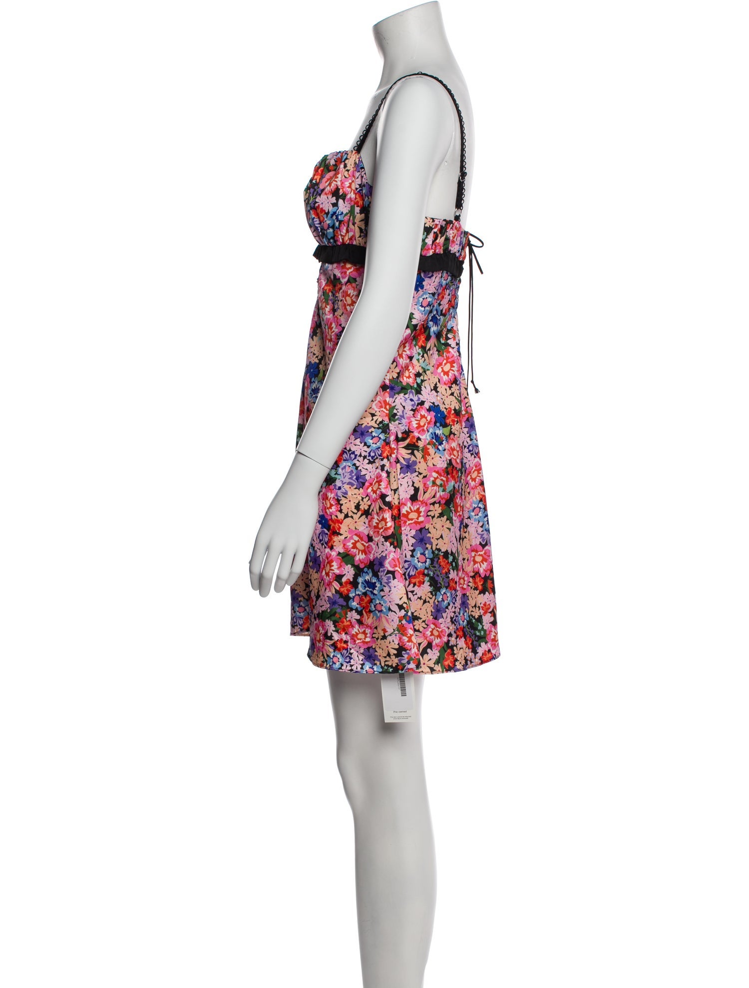 For Love & Lemons Floral Print Mini Dress