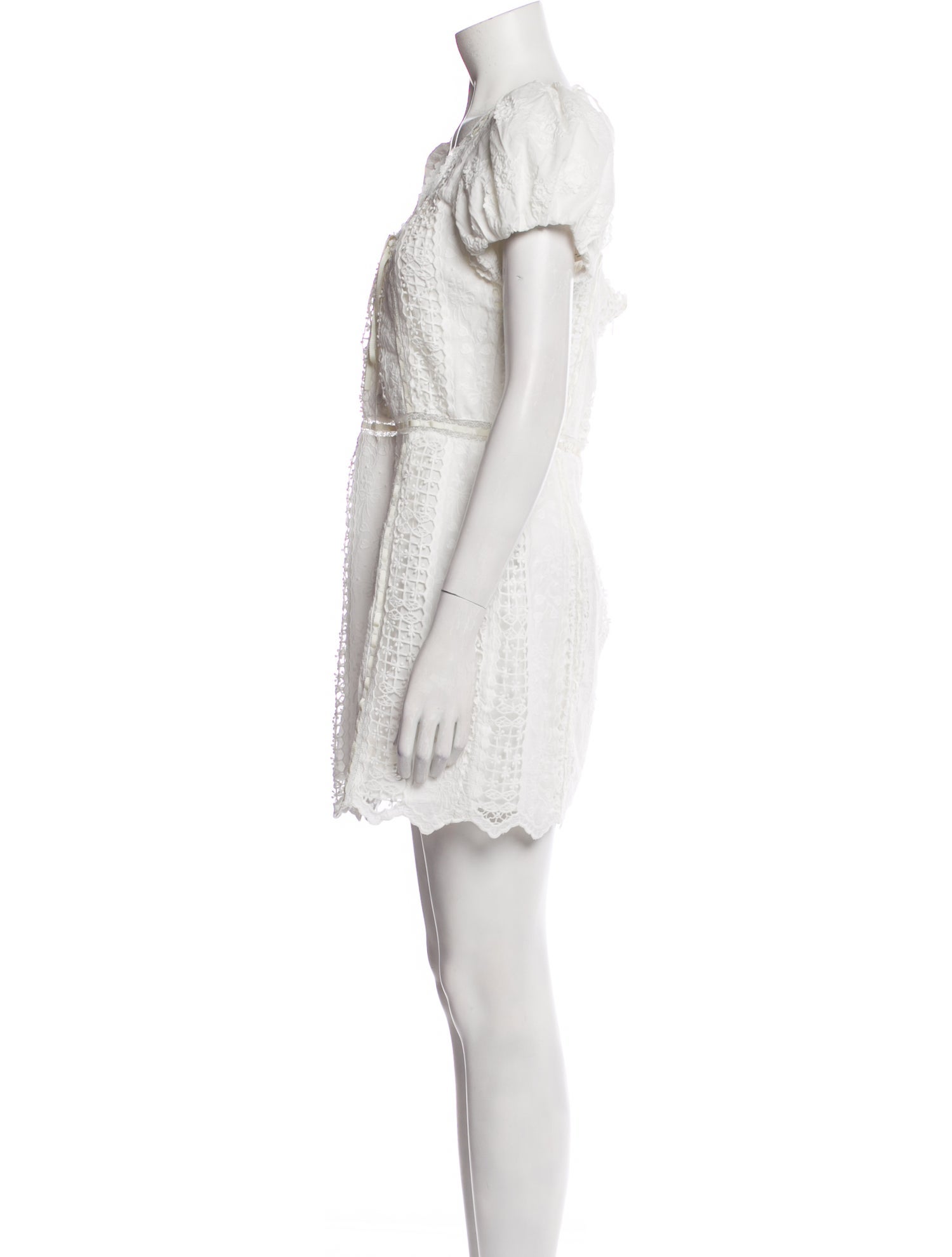 For Love & Lemons V-Neck Mini Dress w/ Tags