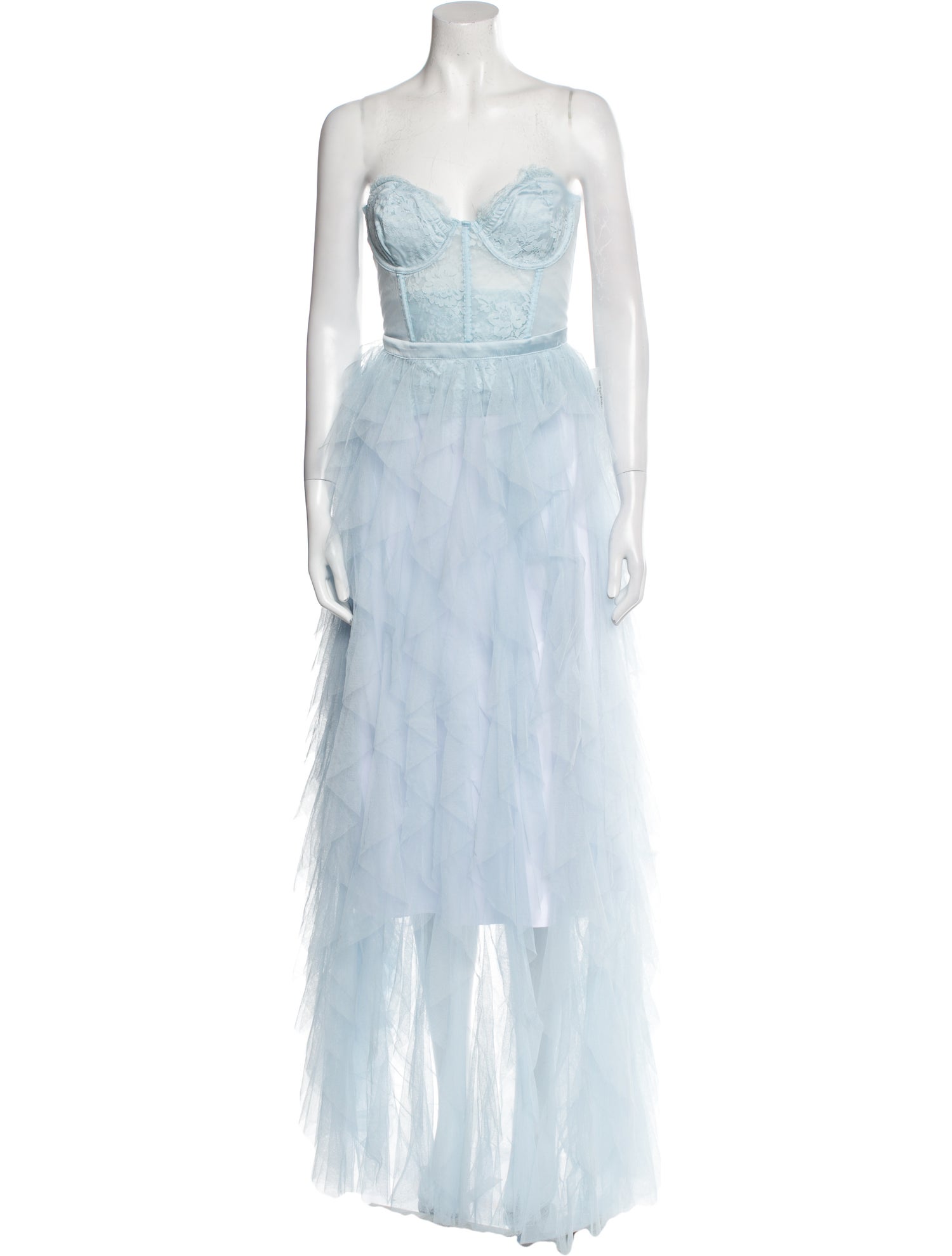 For Love & Lemons Strapless Long Dress w/ Tags