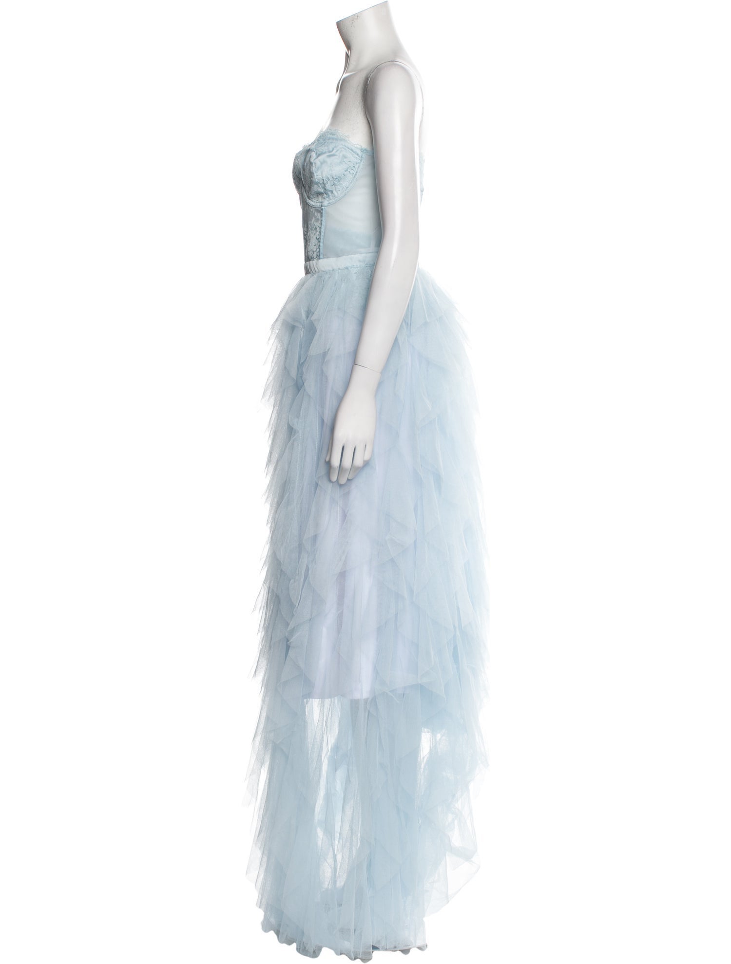 For Love & Lemons Strapless Long Dress w/ Tags