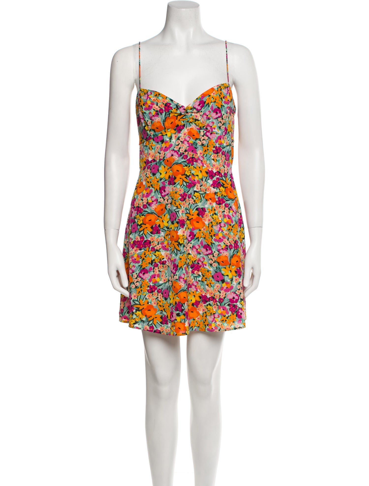 For Love & Lemons Printed Mini Dress w/ Tags