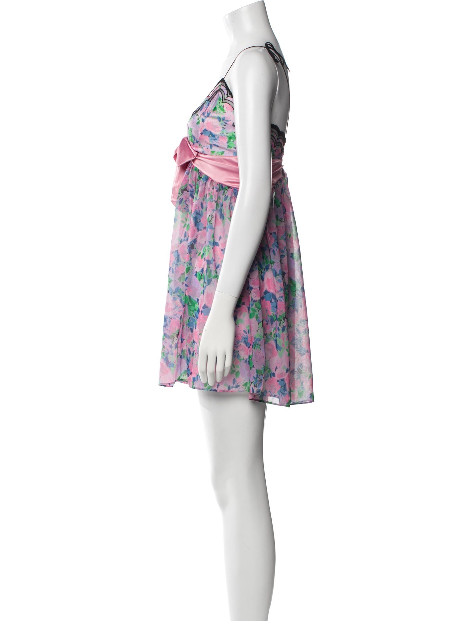 For Love & Lemons Floral Print Mini Dress w/ Tags