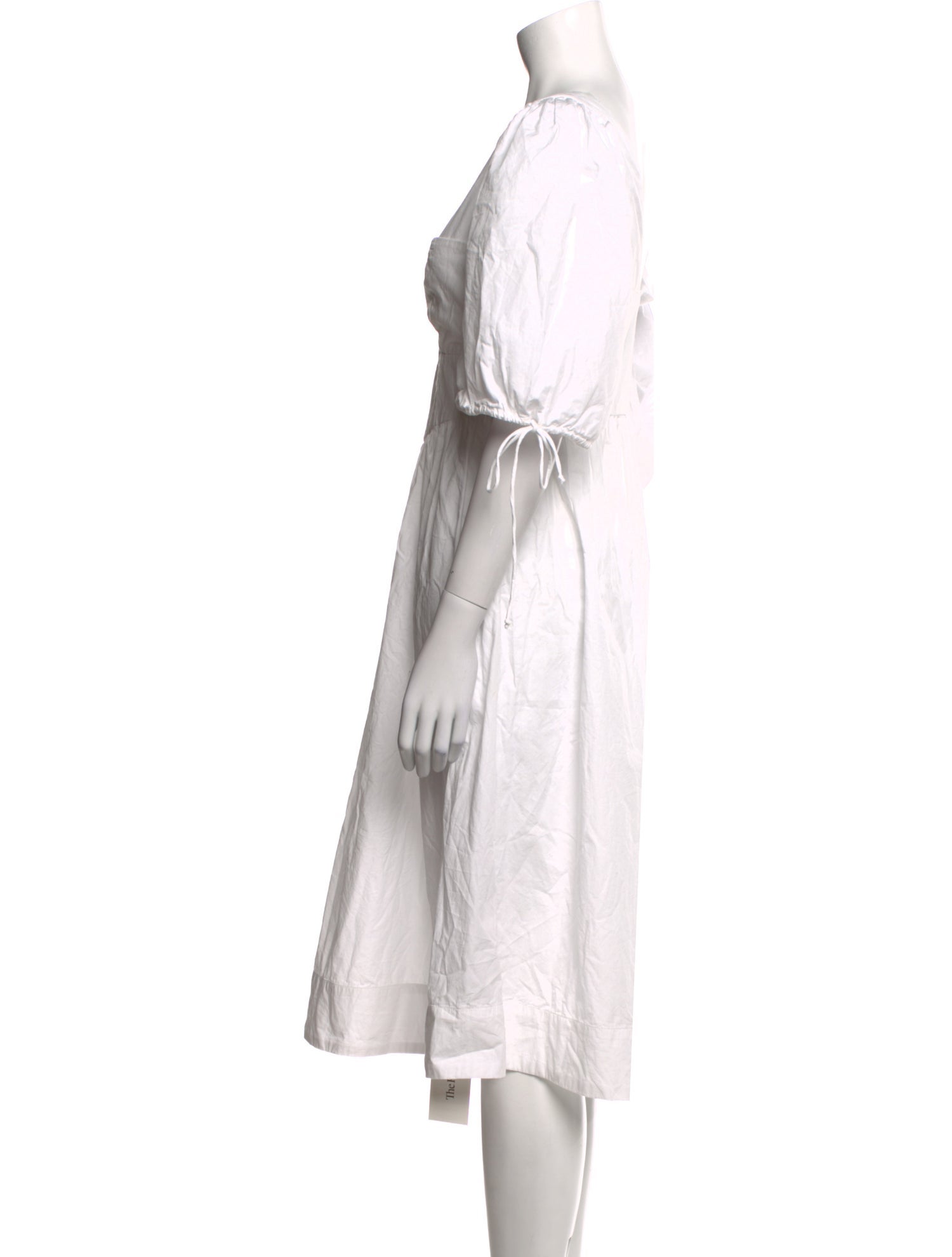 For Love & Lemons V-Neck Midi Length Dress