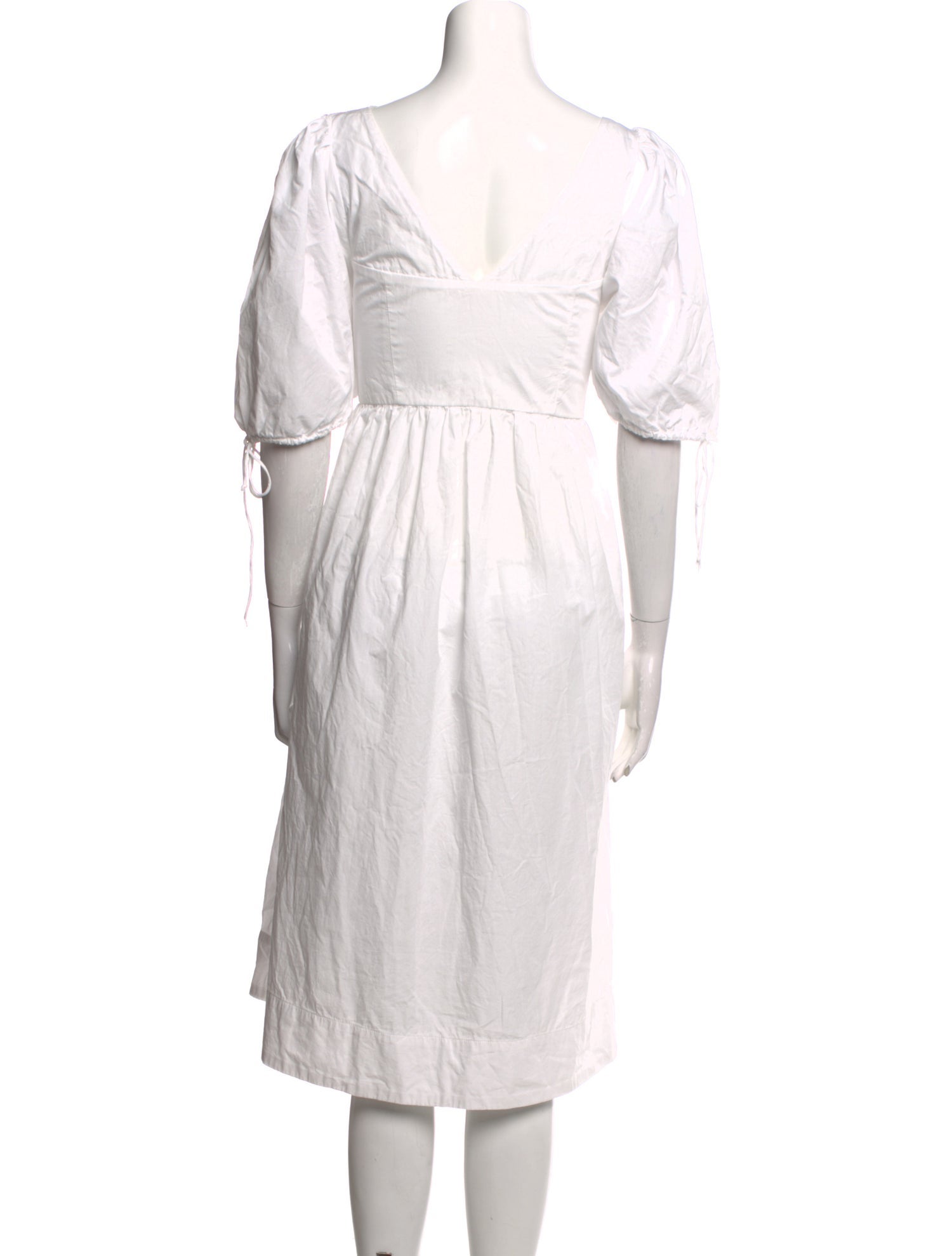 For Love & Lemons V-Neck Midi Length Dress