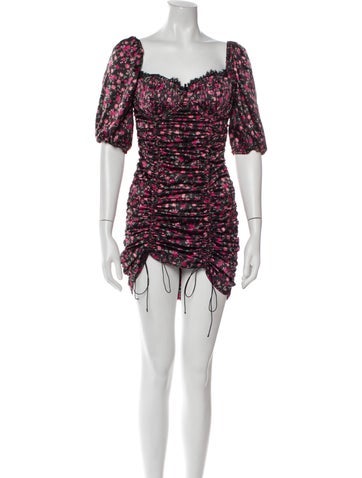 For Love & Lemons Dresses Printed Mini Dress M