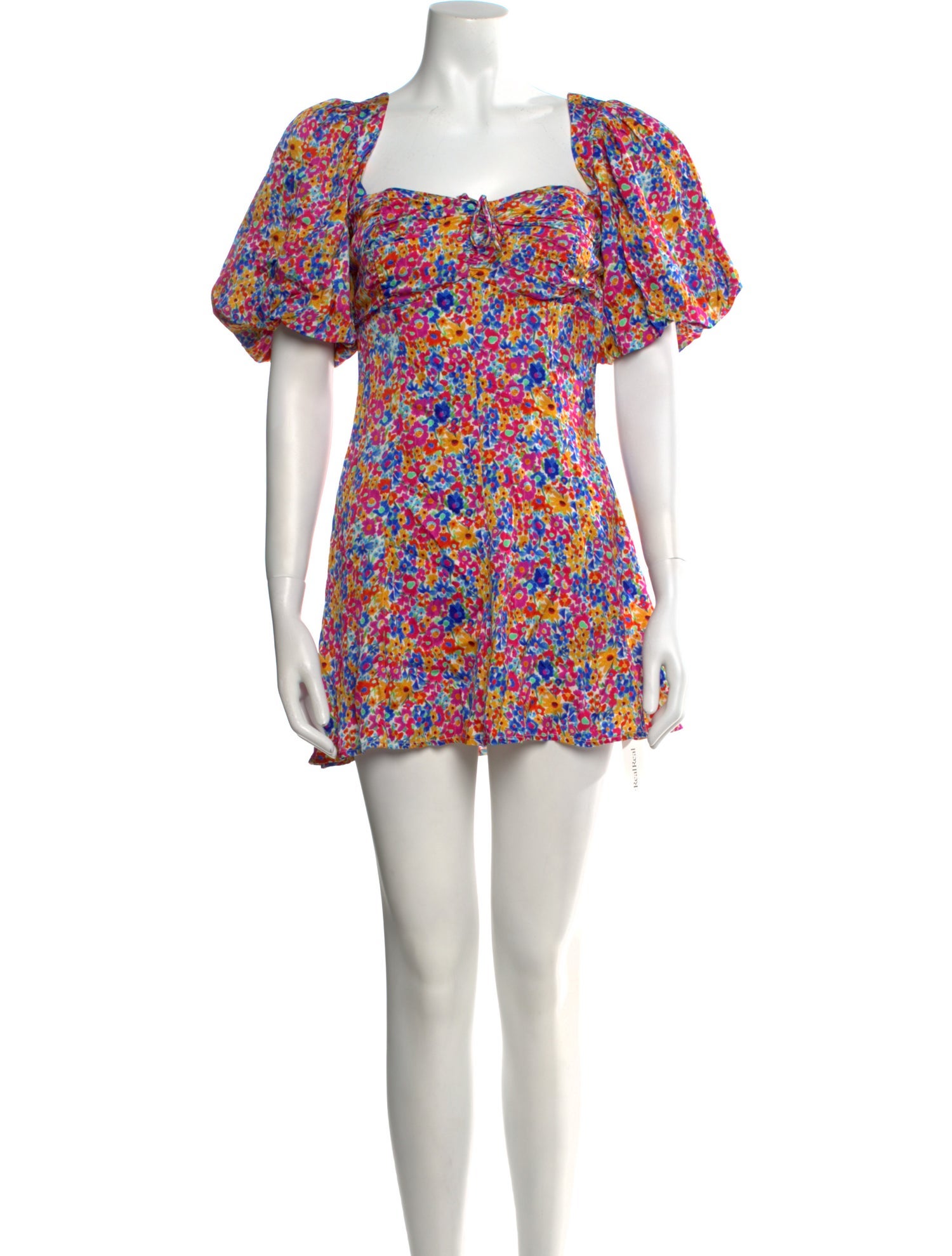 For Love & Lemons Floral Print Mini Dress w/ Tags