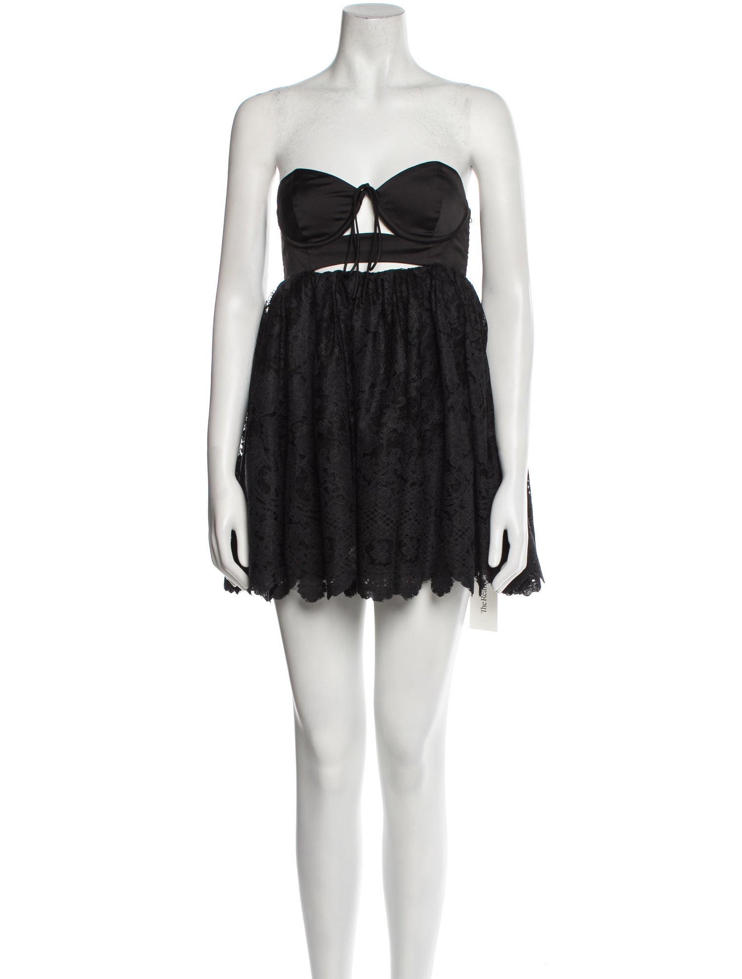 For Love & Lemons Strapless Mini Dress