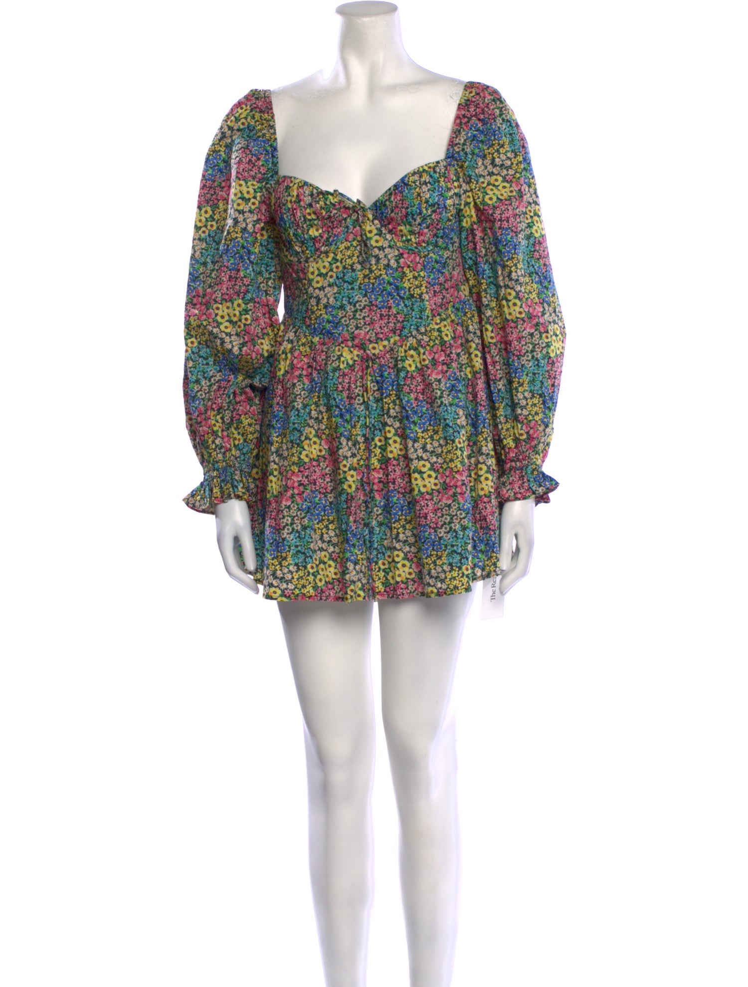 For Love & Lemons Floral Print Mini Dress w/ Tags