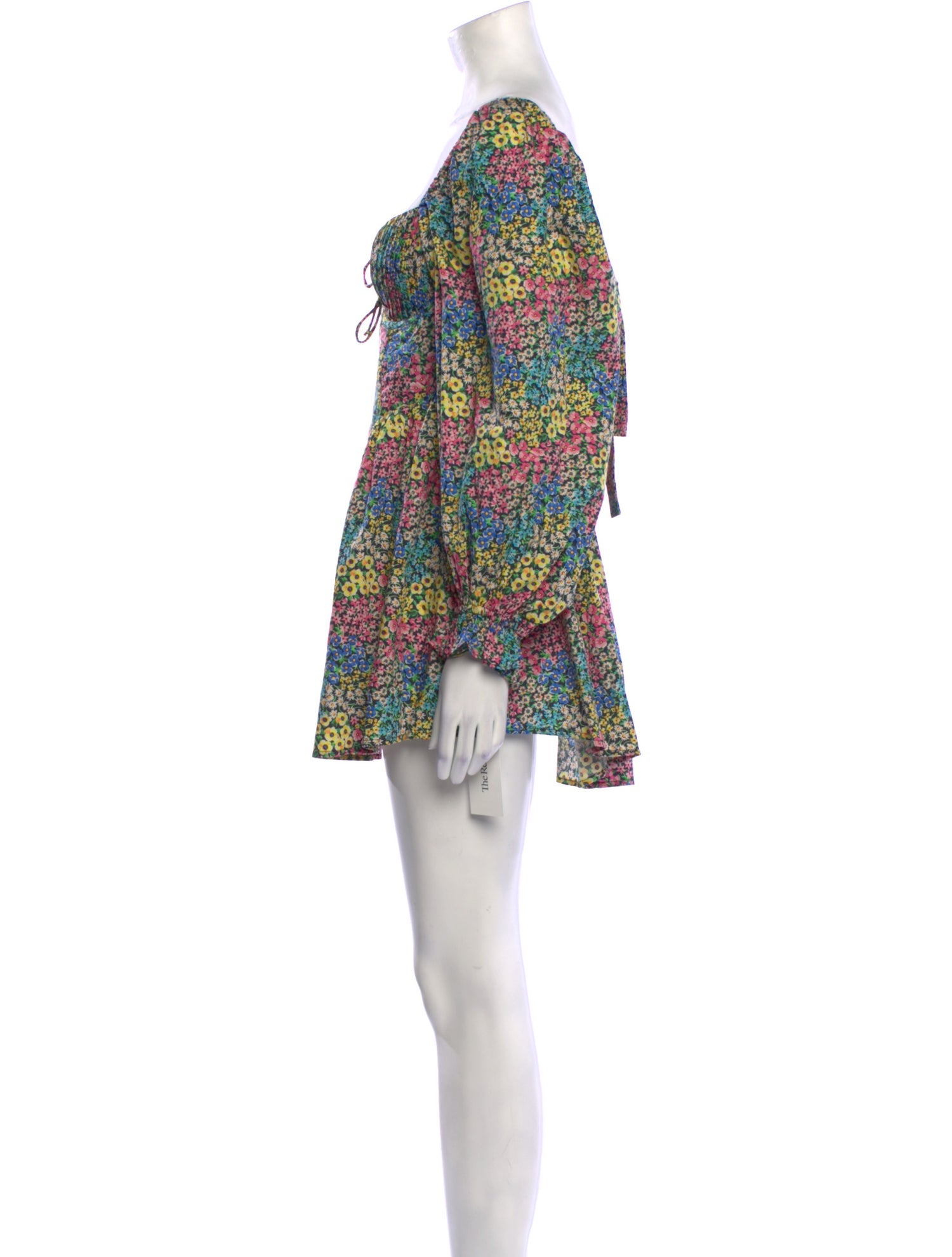 For Love & Lemons Floral Print Mini Dress w/ Tags