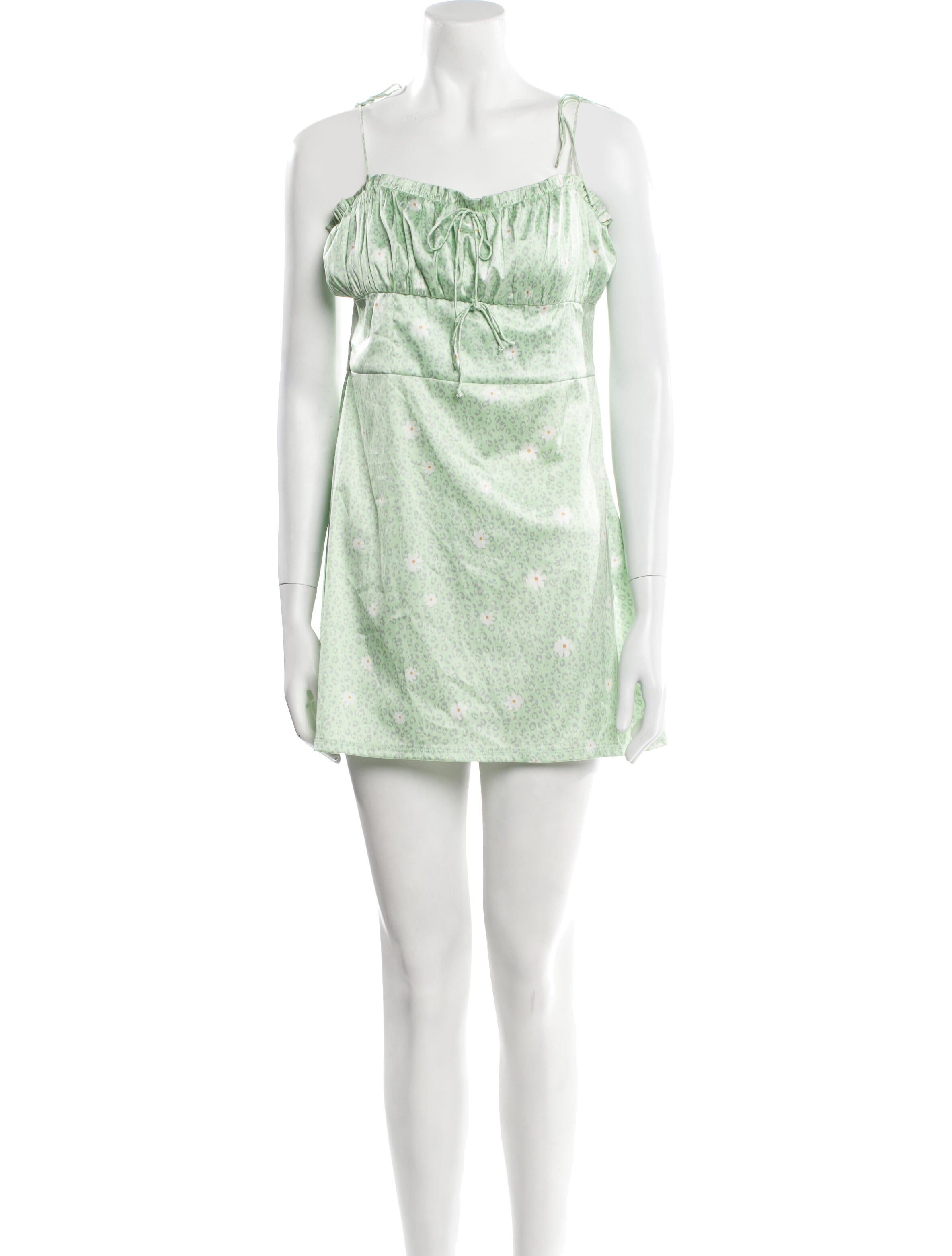 For Love & Lemons Square Neckline Mini Dress