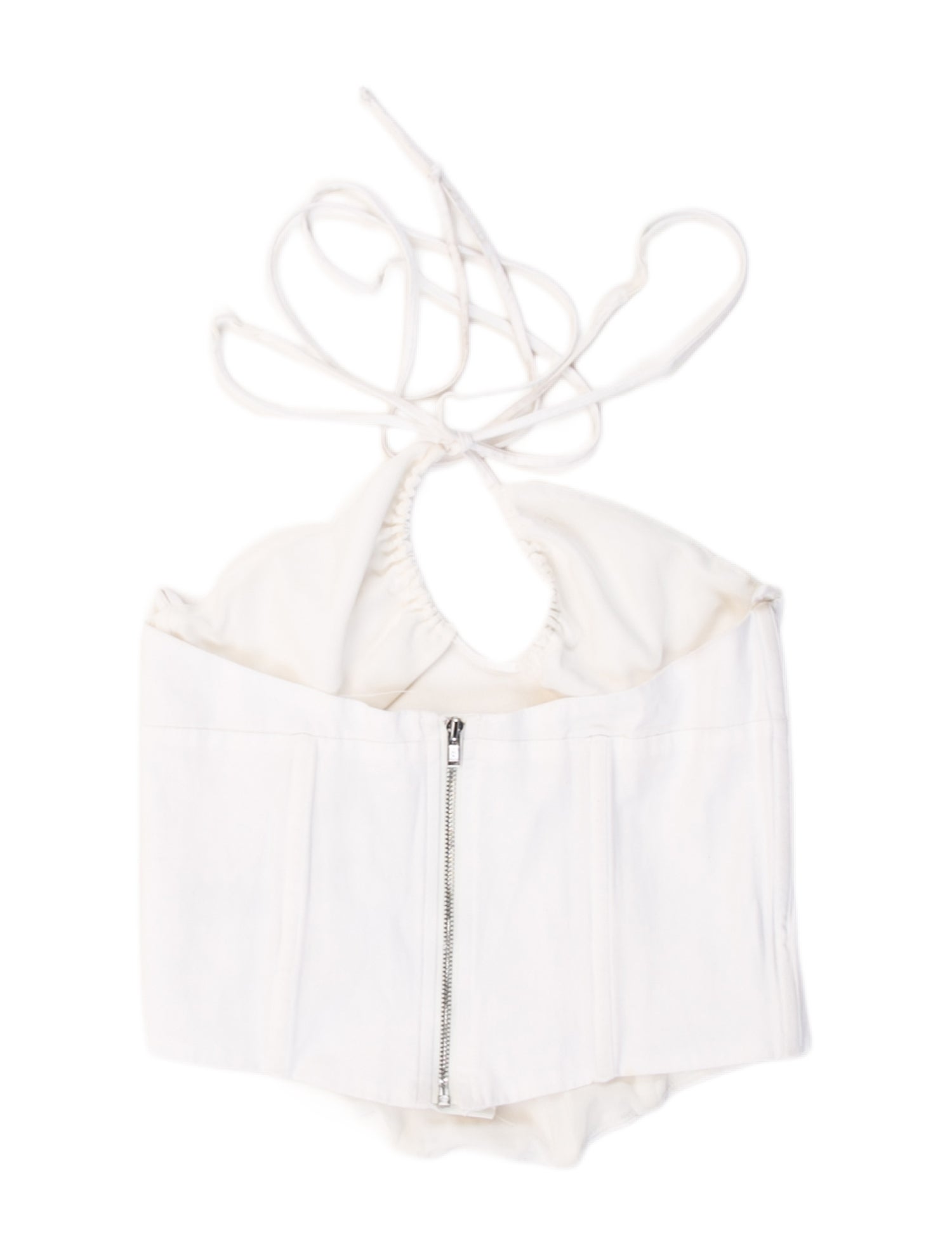 For Love & Lemons Strapless Crop Top