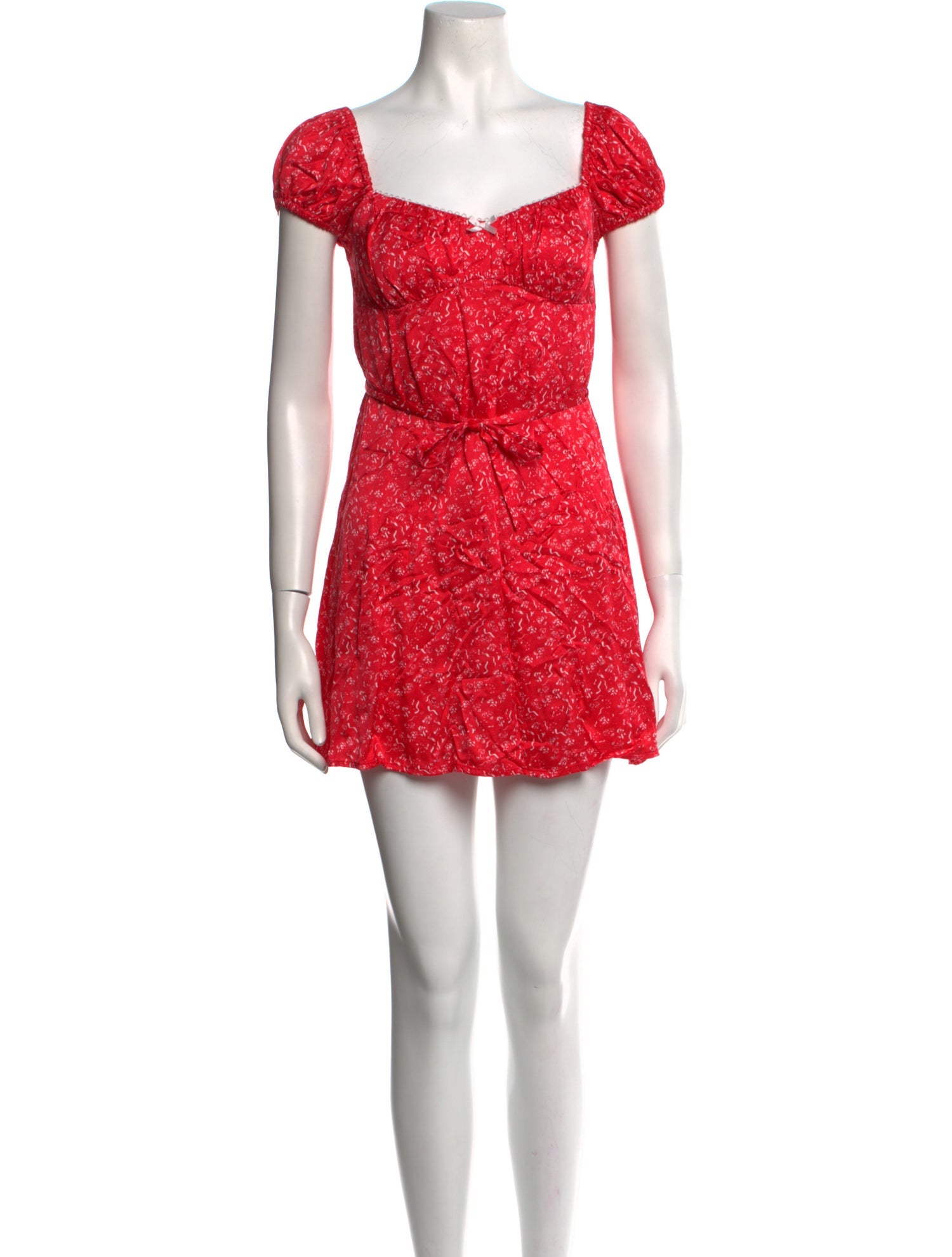 For Love & Lemons Printed Mini Dress