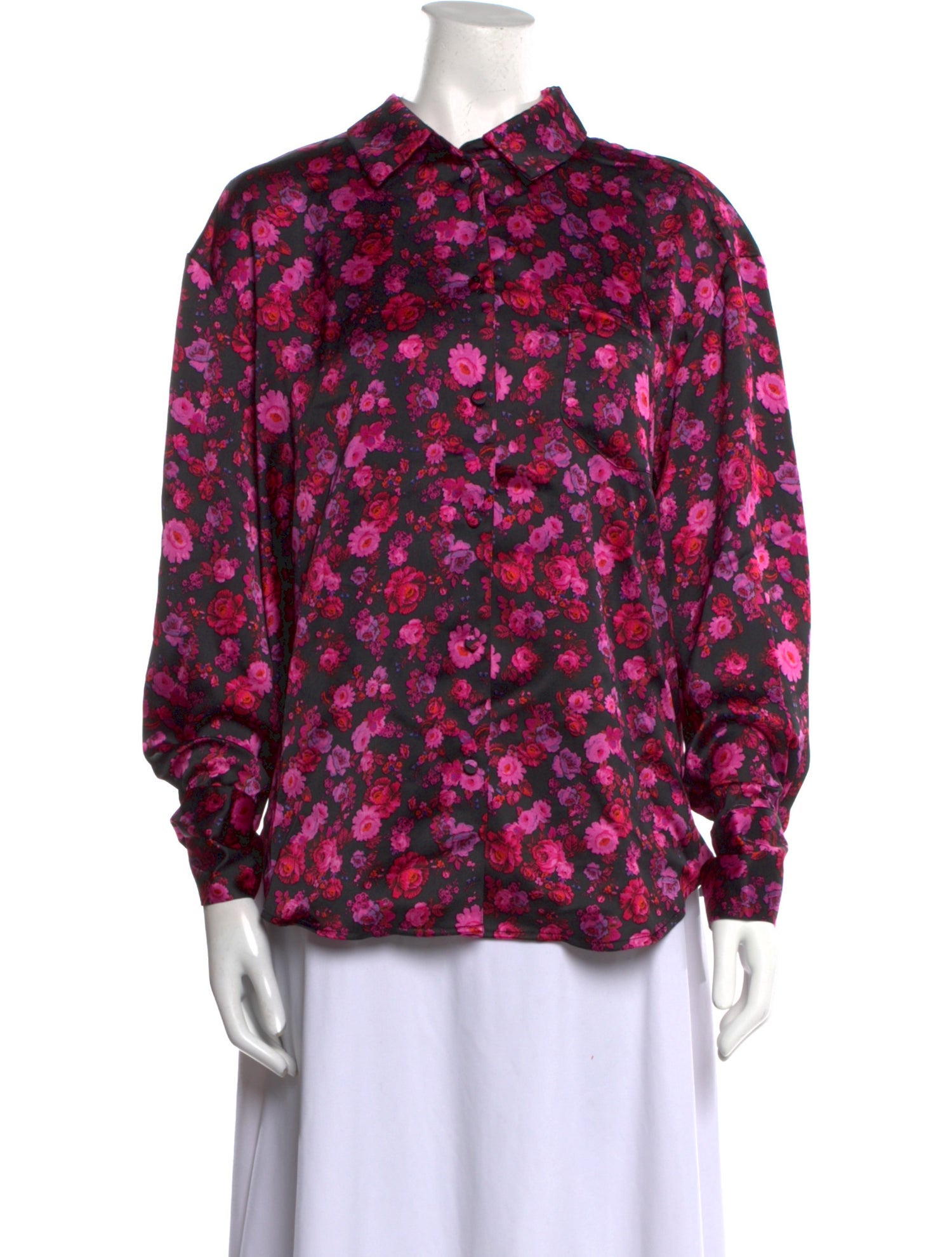 For Love & Lemons Floral Print Long Sleeve Blouse w/ Tags