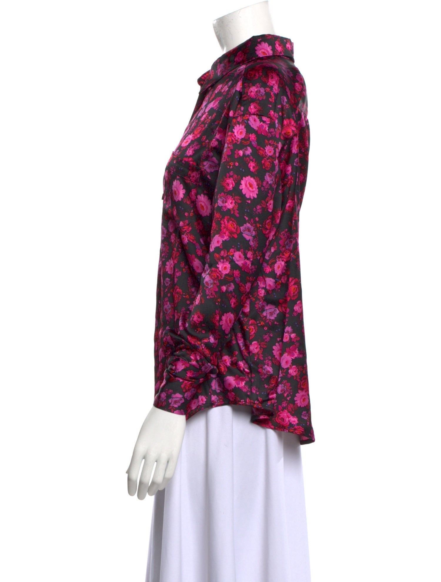 For Love & Lemons Floral Print Long Sleeve Blouse w/ Tags