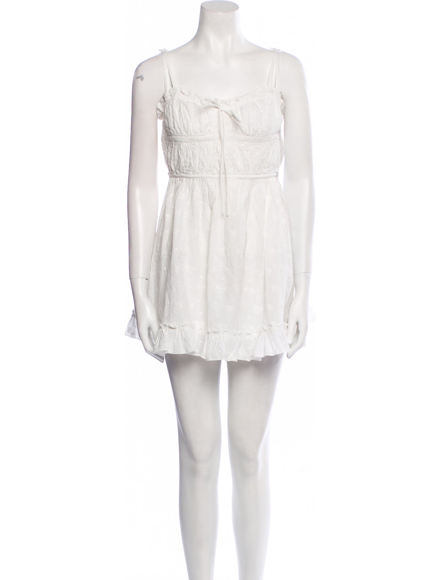 For Love & Lemons Square Neckline Mini Dress w/ Tags