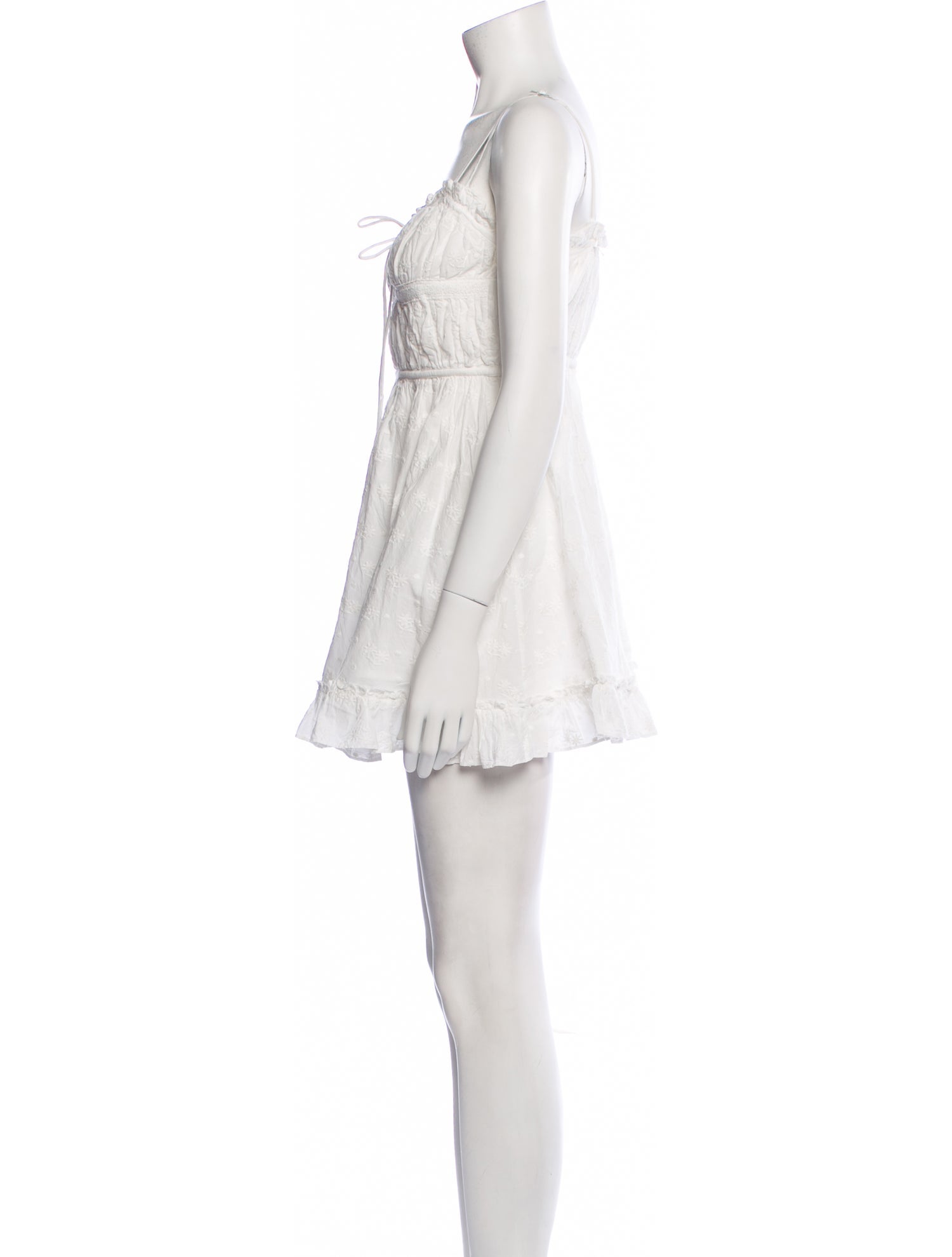 For Love & Lemons Square Neckline Mini Dress w/ Tags