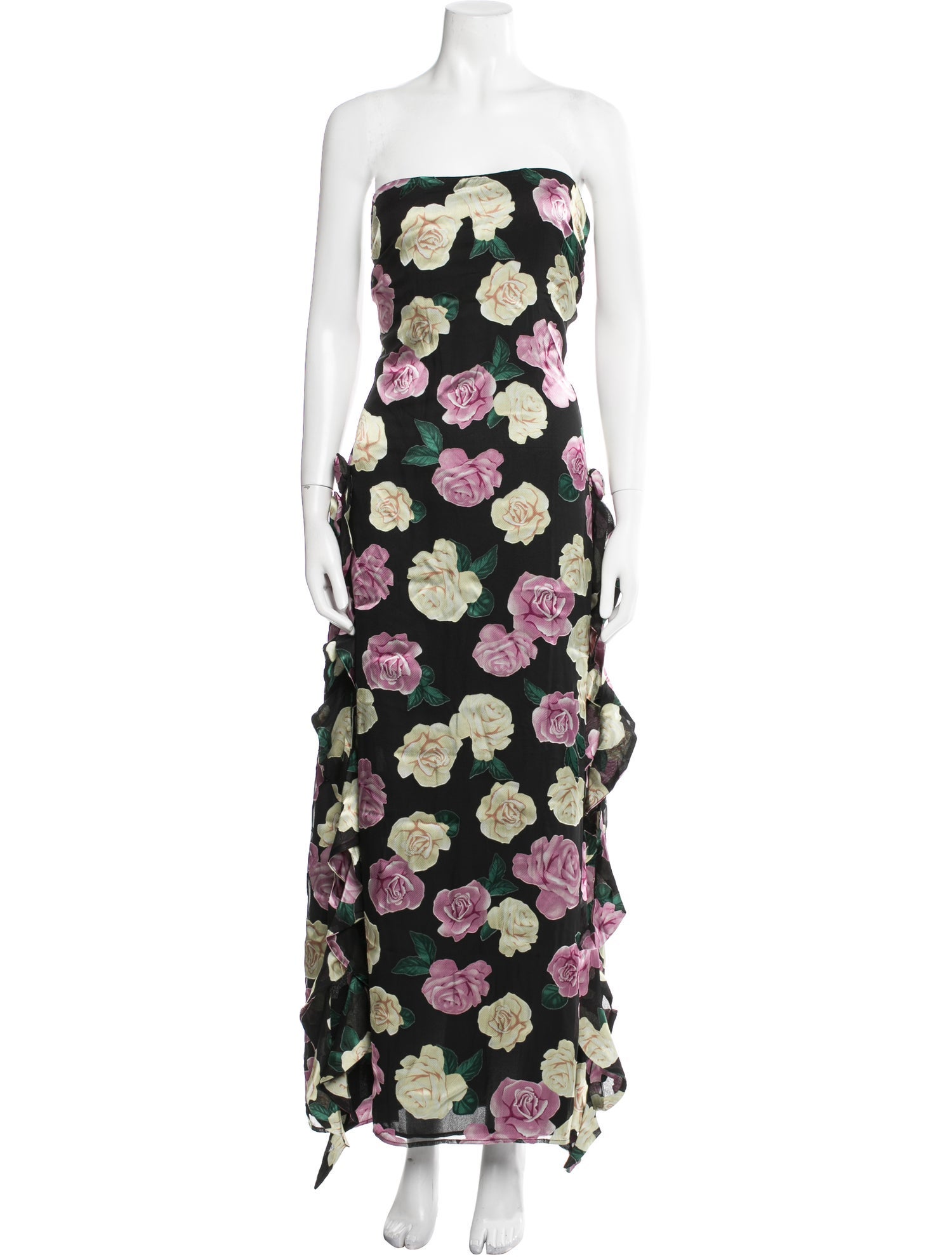 For Love & Lemons Floral Print Long Dress w/ Tags