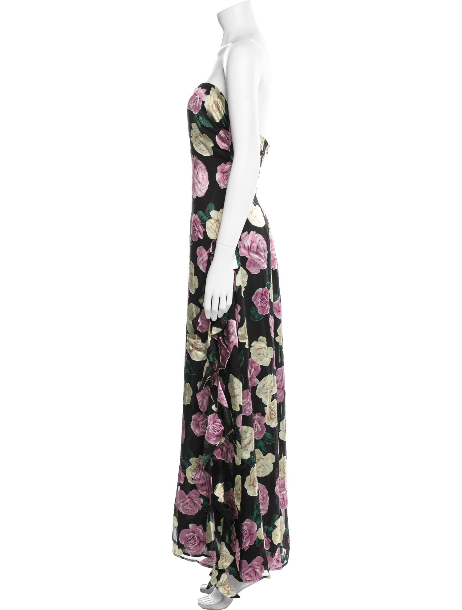 For Love & Lemons Floral Print Long Dress w/ Tags