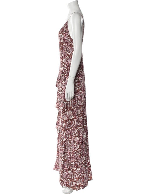 For Love & Lemons Paisley Print Long Dress