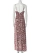 For Love & Lemons Paisley Print Long Dress