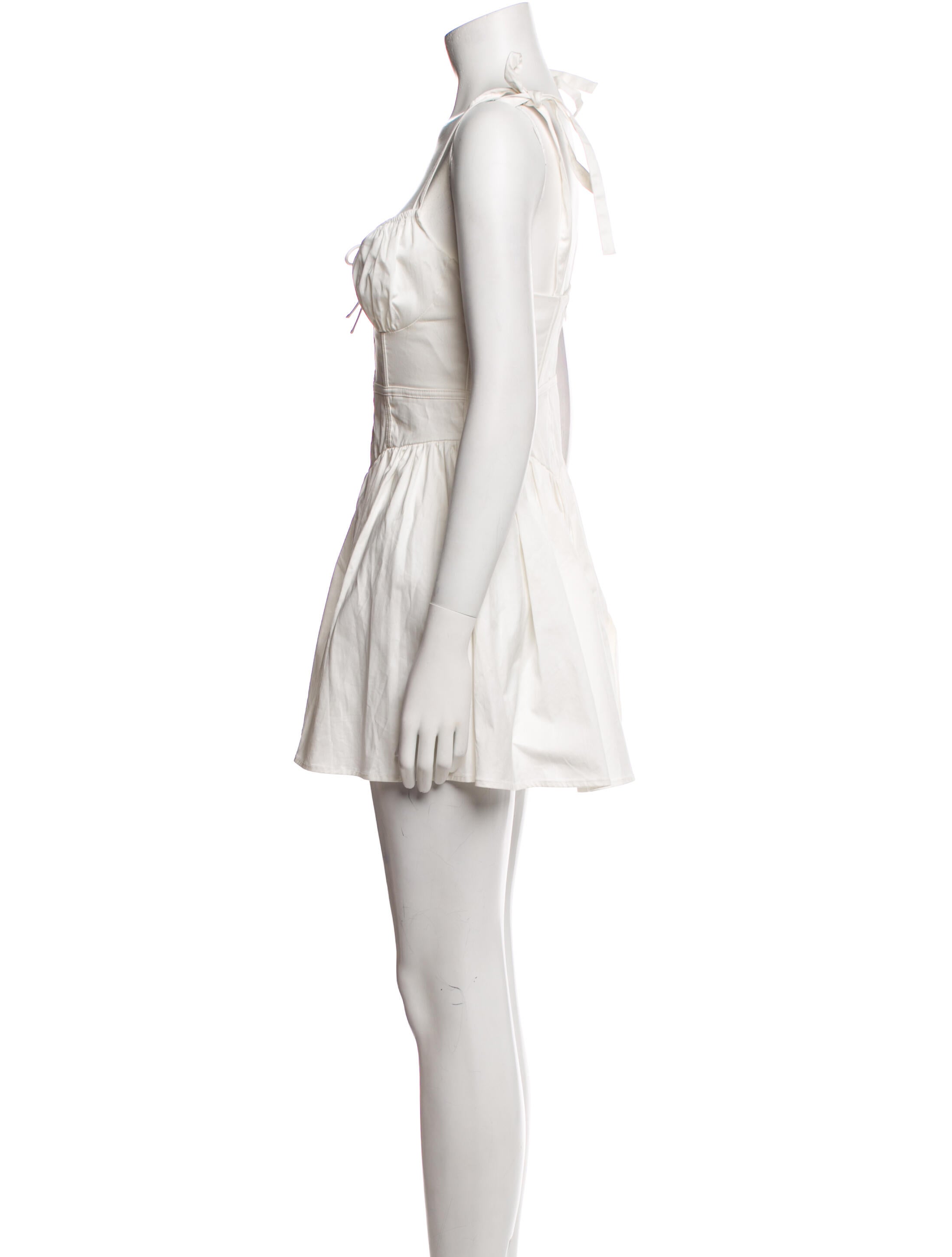 For Love & Lemons Square Neckline Mini Dress w/ Tags