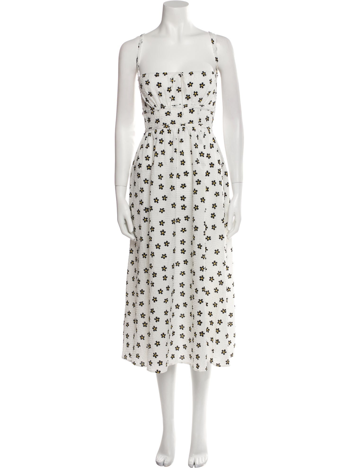 For Love & Lemons Printed Long Dress