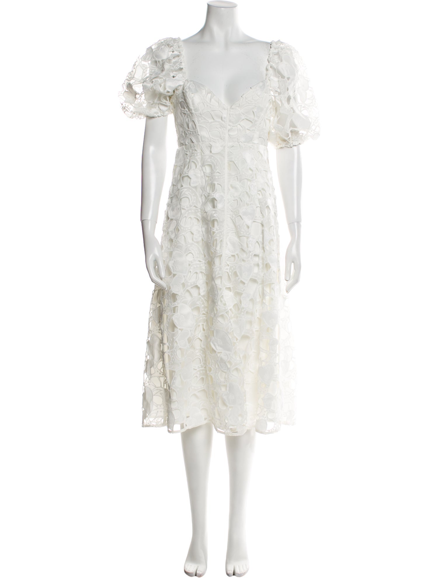 For Love & Lemons Lace Pattern Midi Length Dress w/ Tags