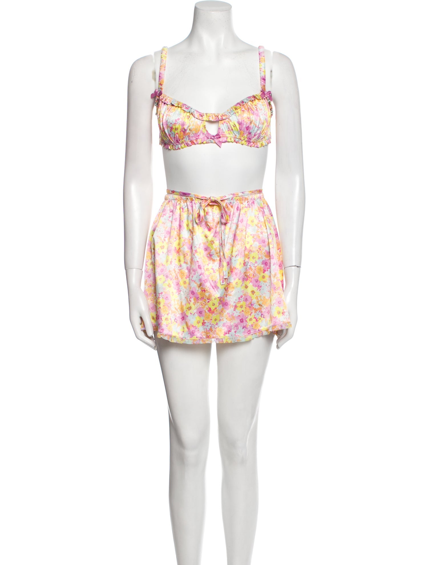 For Love & Lemons Floral Print Short Set w/ Tags