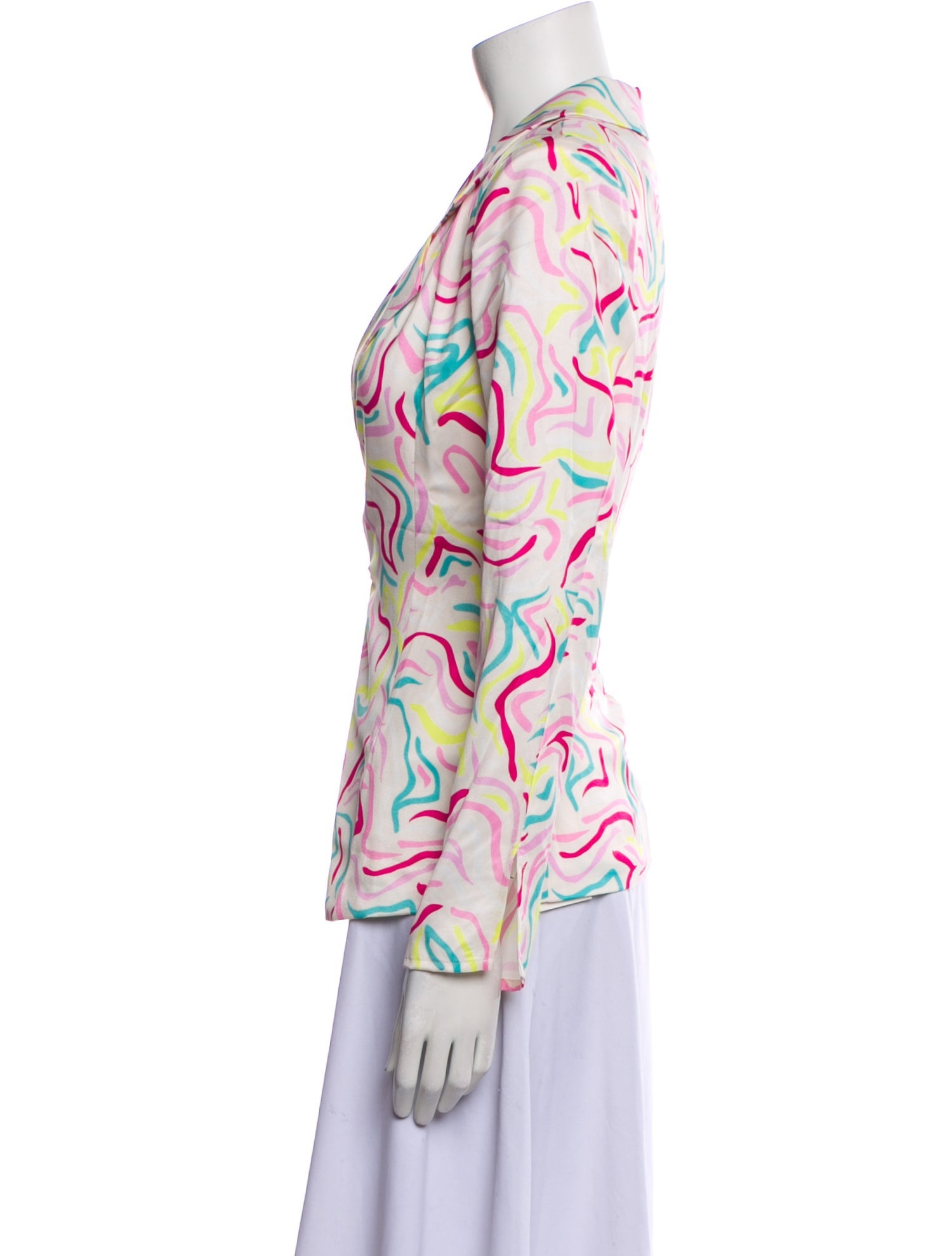 For Love & Lemons Printed Blazer