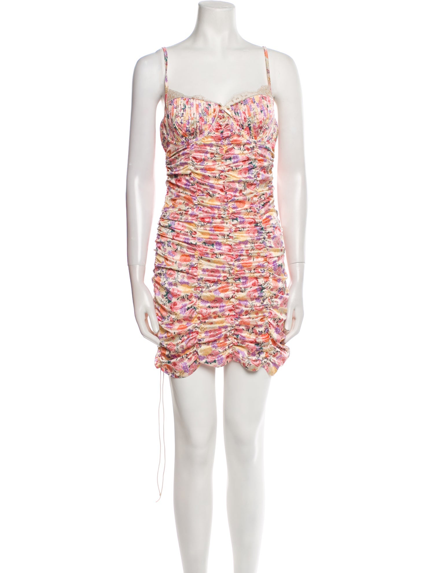 For Love & Lemons Printed Mini Dress