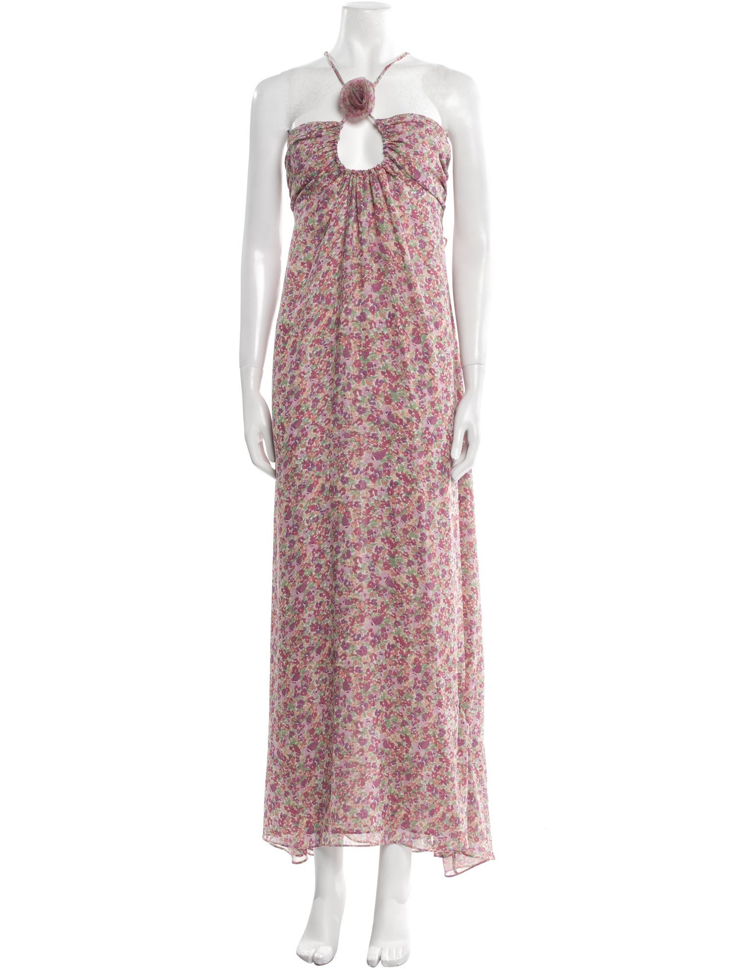 For Love & Lemons Floral Print Long Dress w/ Tags