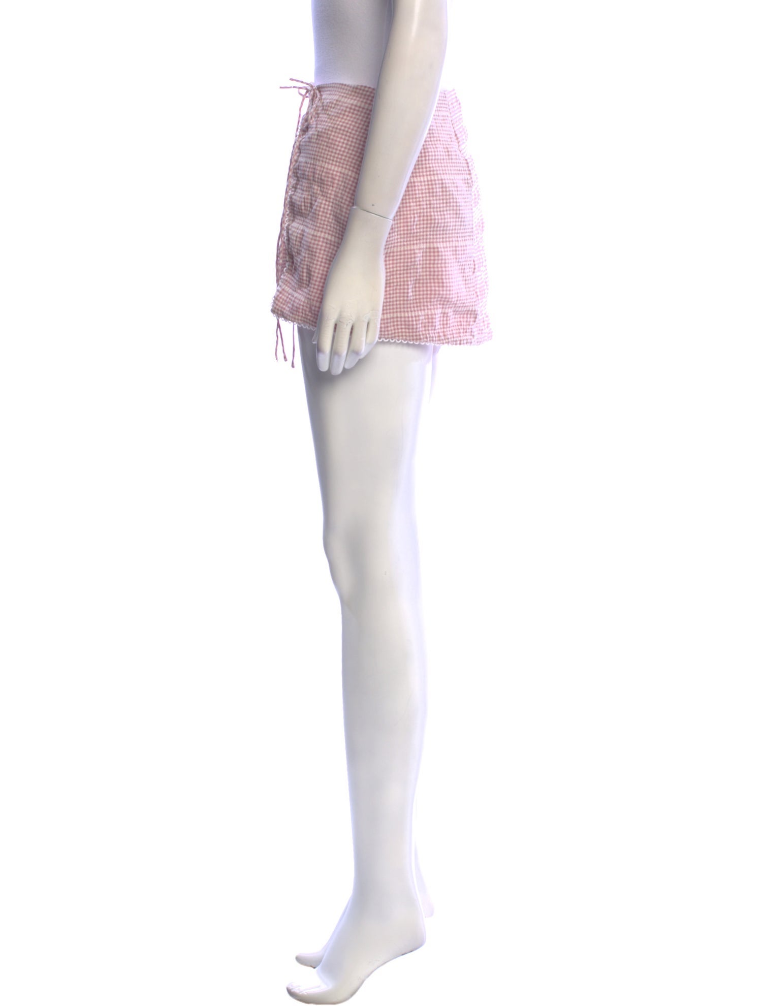 For Love & Lemons Plaid Print Mini Skirt w/ Tags