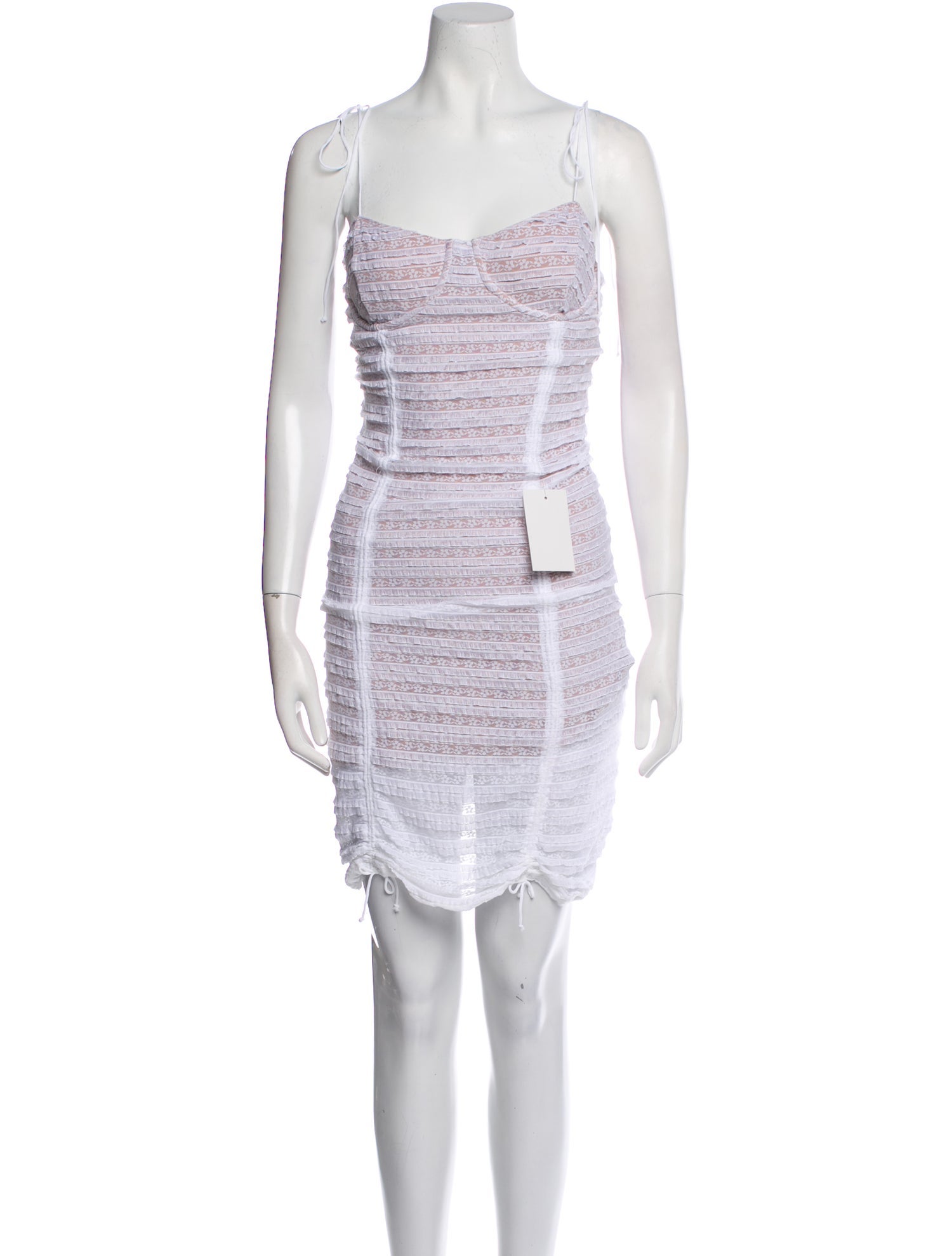 For Love & Lemons Nylon Mini Dress