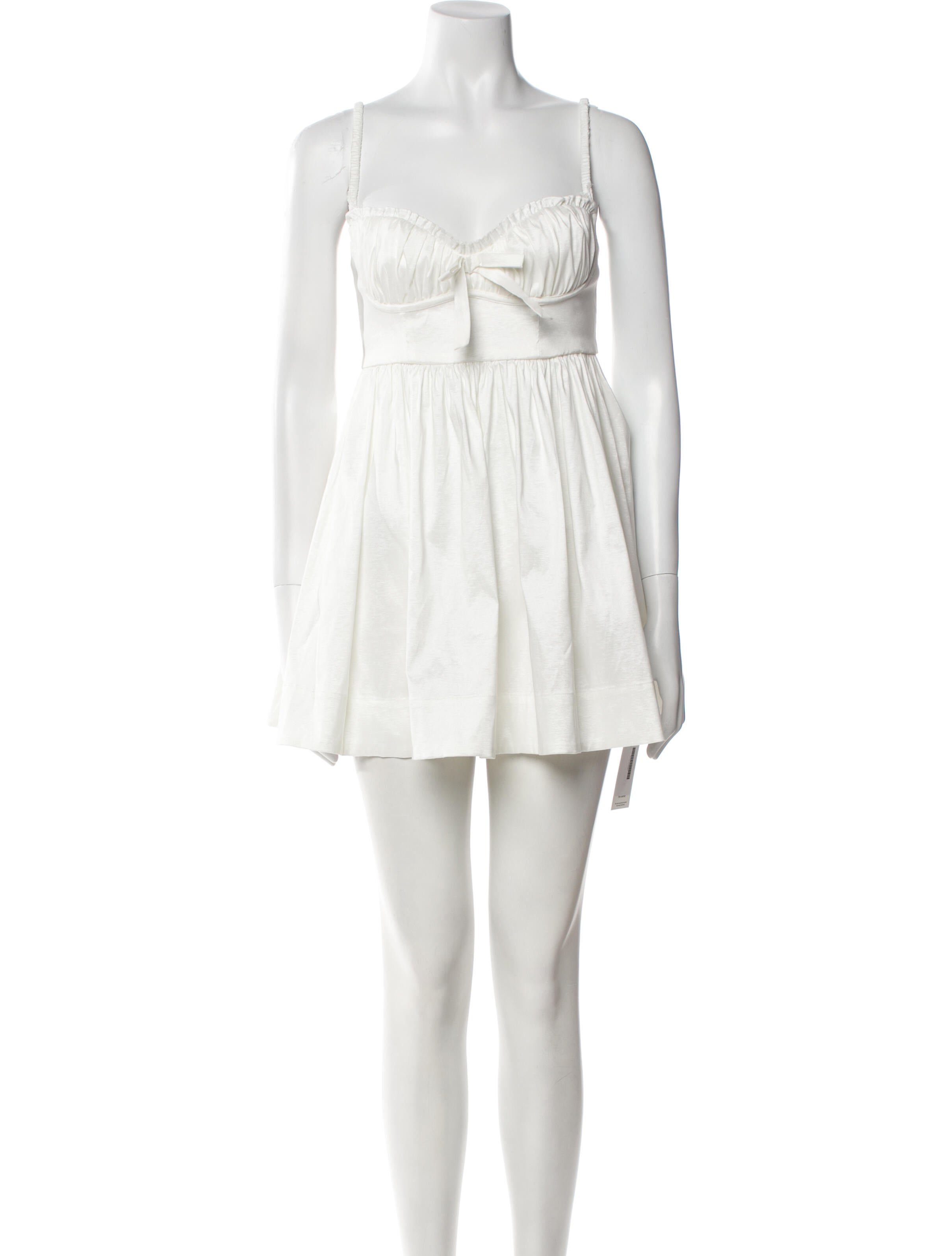 For Love & Lemons Square Neckline Mini Dress