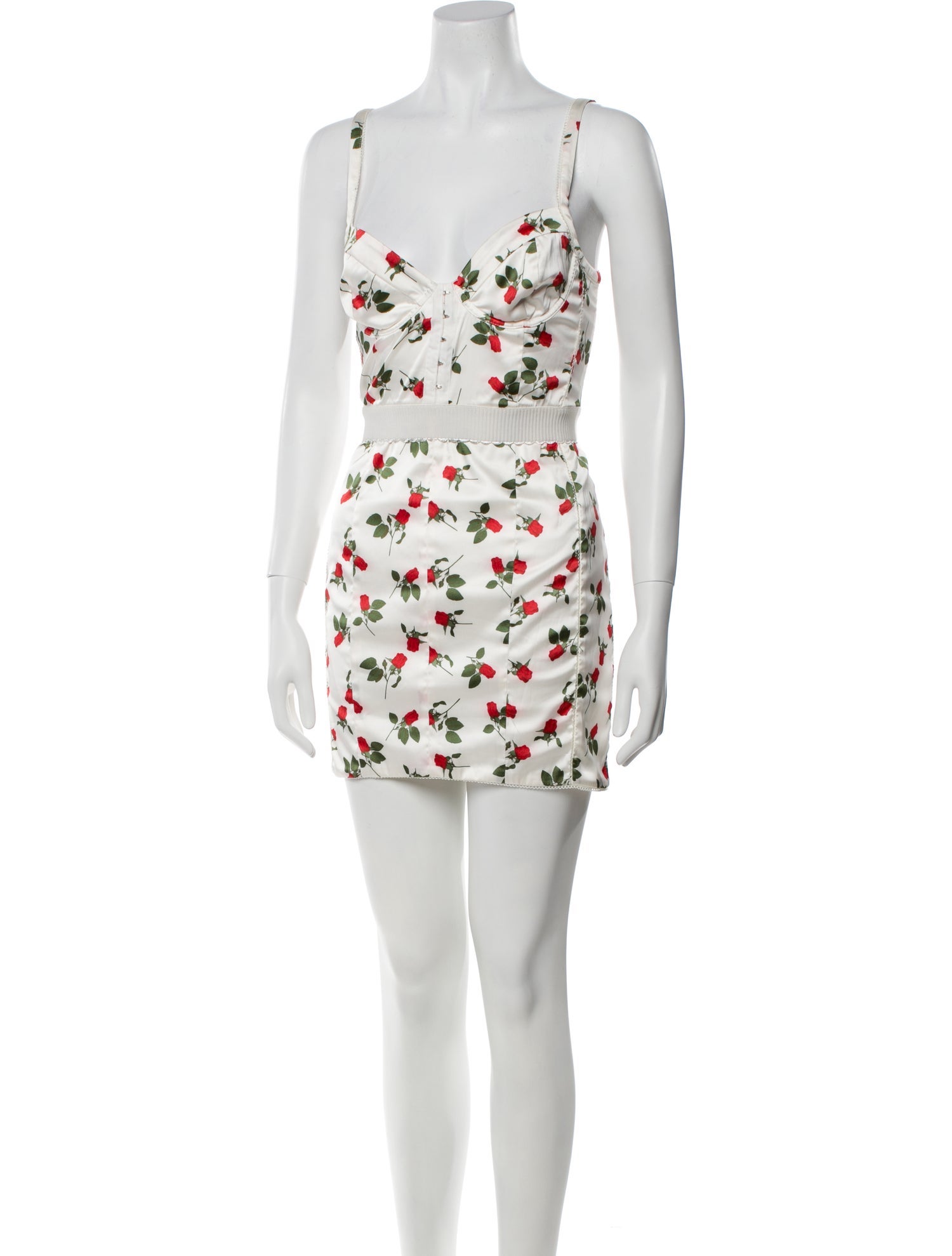 For Love & Lemons Floral Print Mini Dress