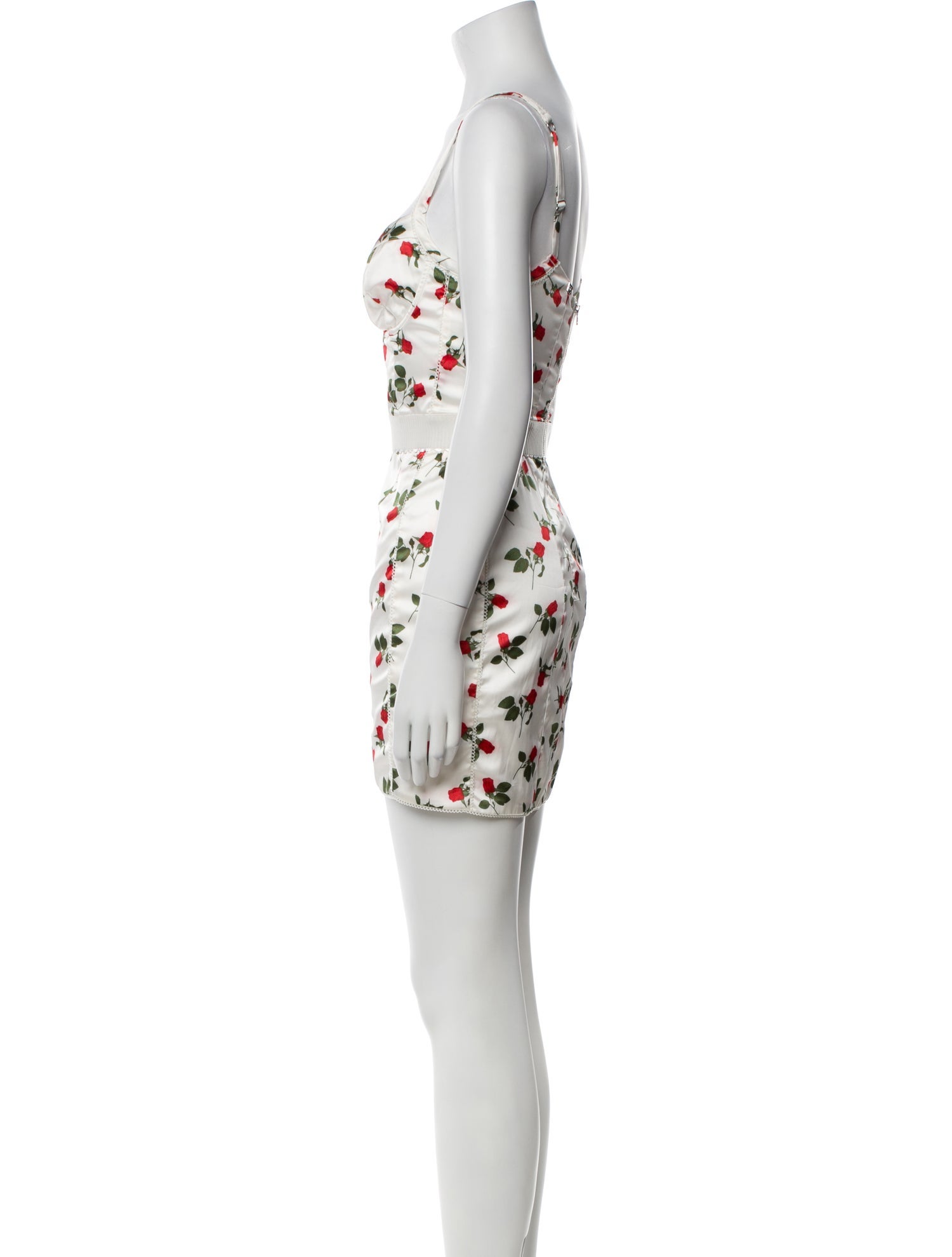 For Love & Lemons Floral Print Mini Dress