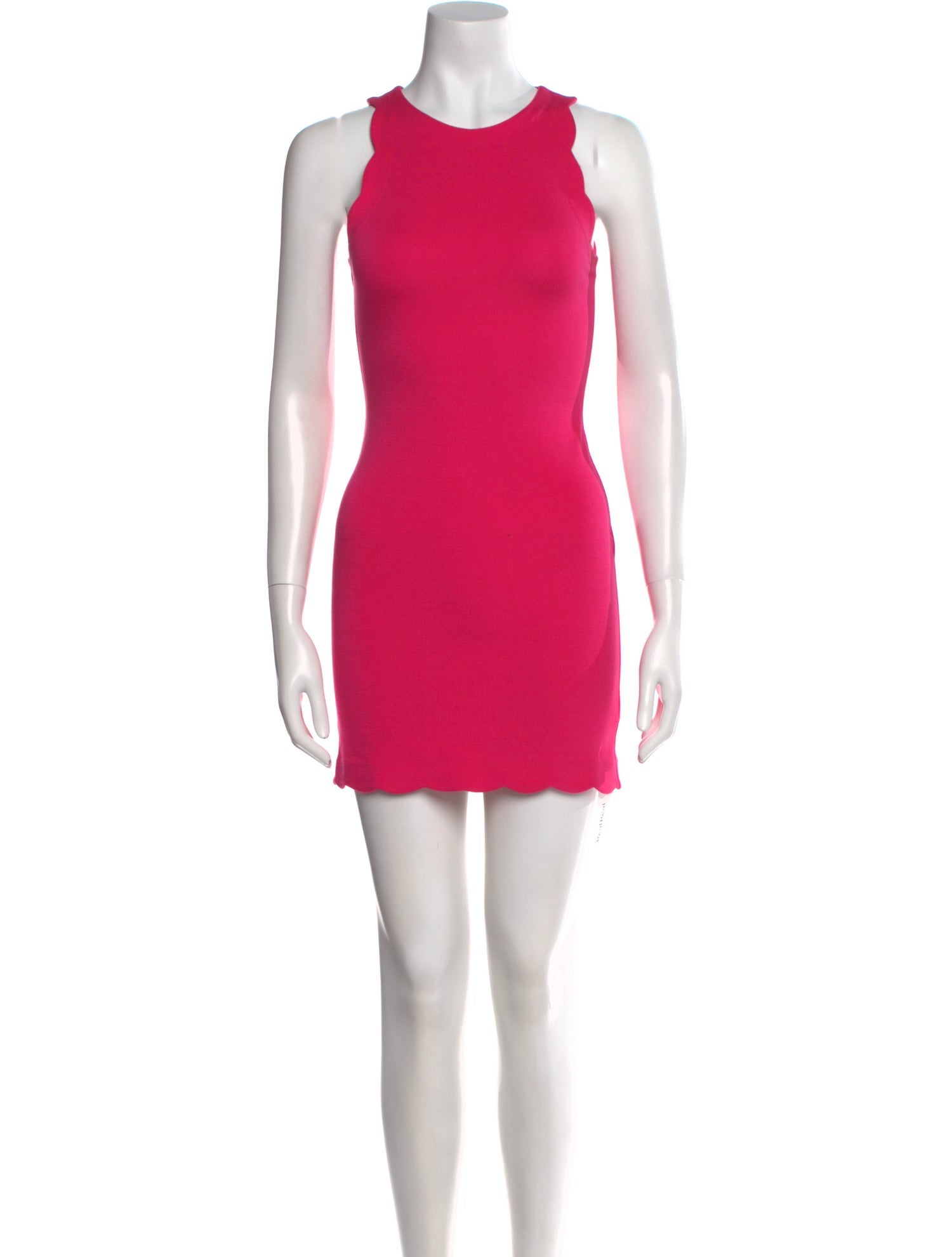 For Love & Lemons Crew Neck Mini Dress