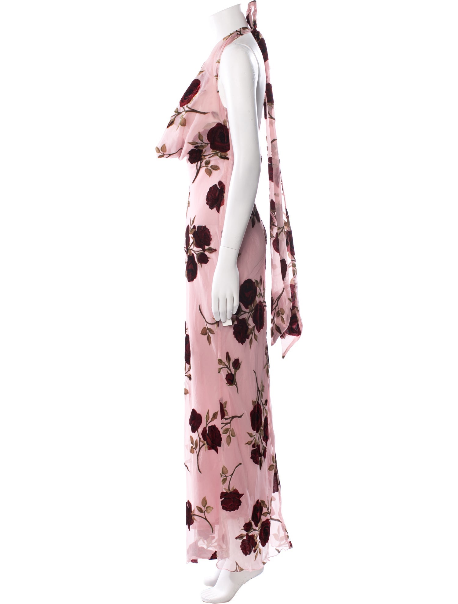 For Love & Lemons Floral Print Long Dress w/ Tags