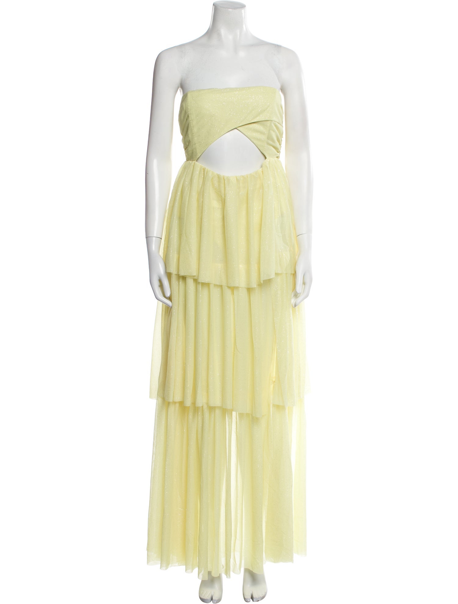 For Love & Lemons Strapless Long Dress w/ Tags