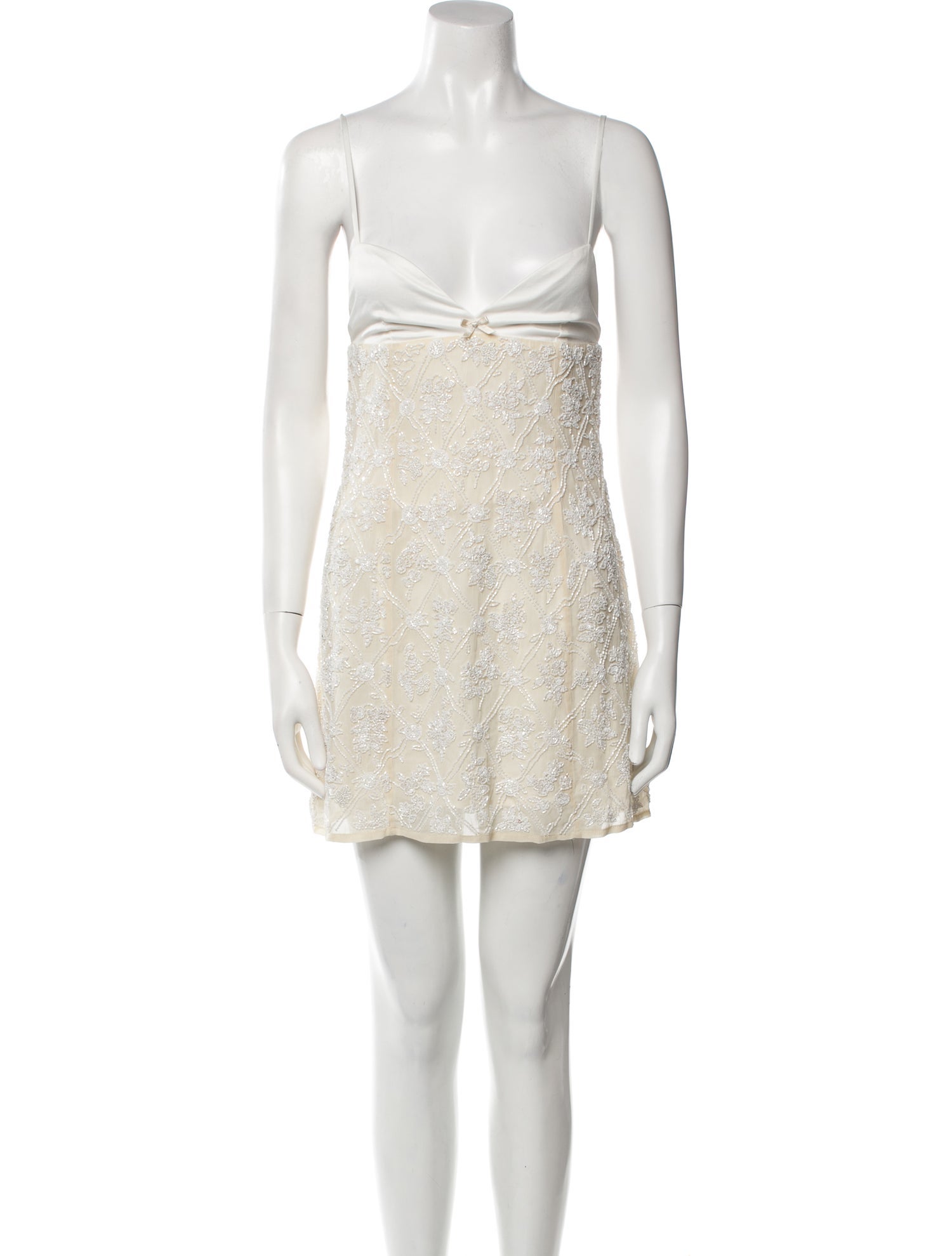 For Love & Lemons Square Neckline Mini Dress