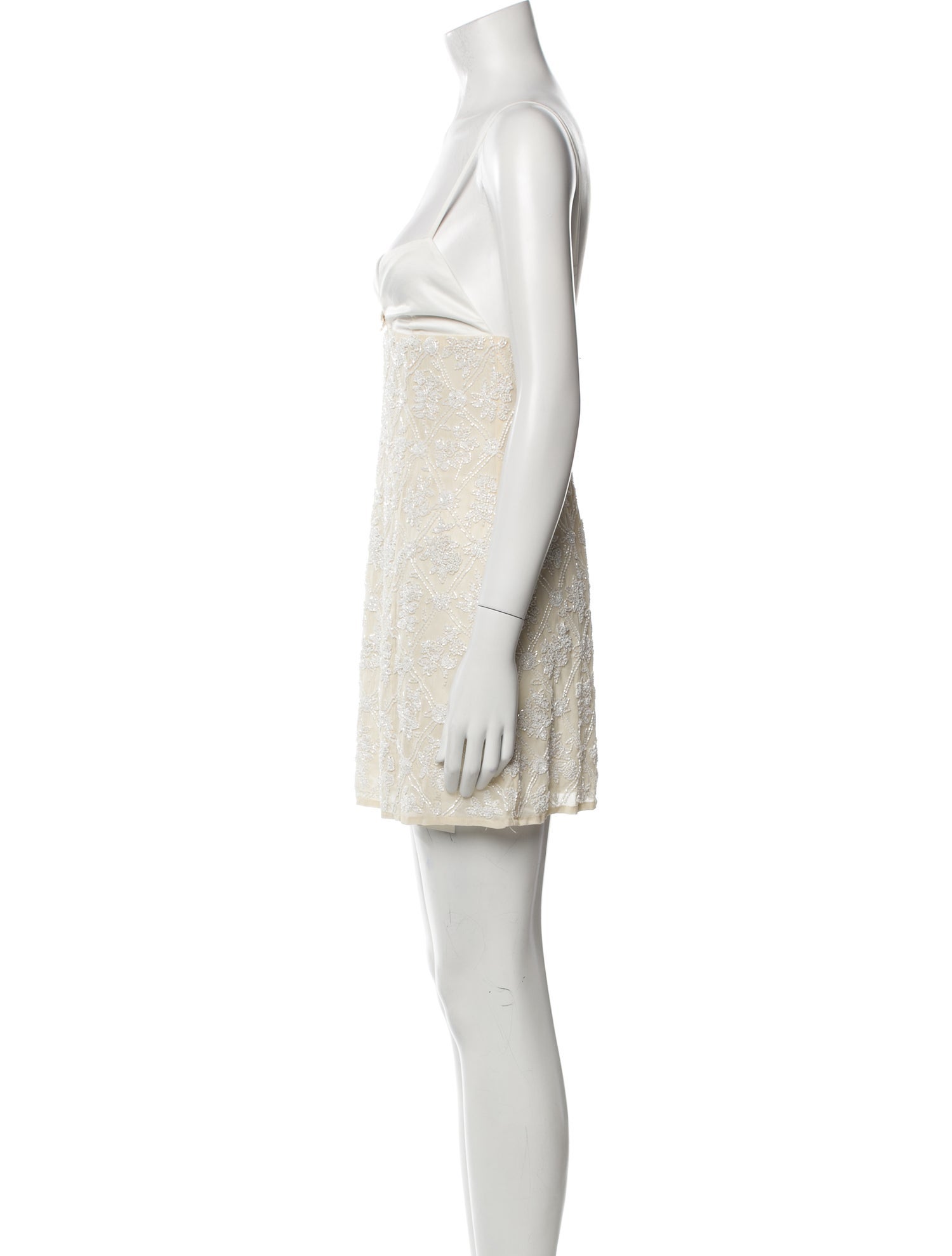 For Love & Lemons Square Neckline Mini Dress