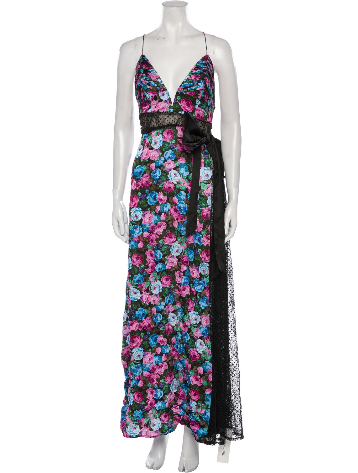 For Love & Lemons Silk Long Dress w/ Tags