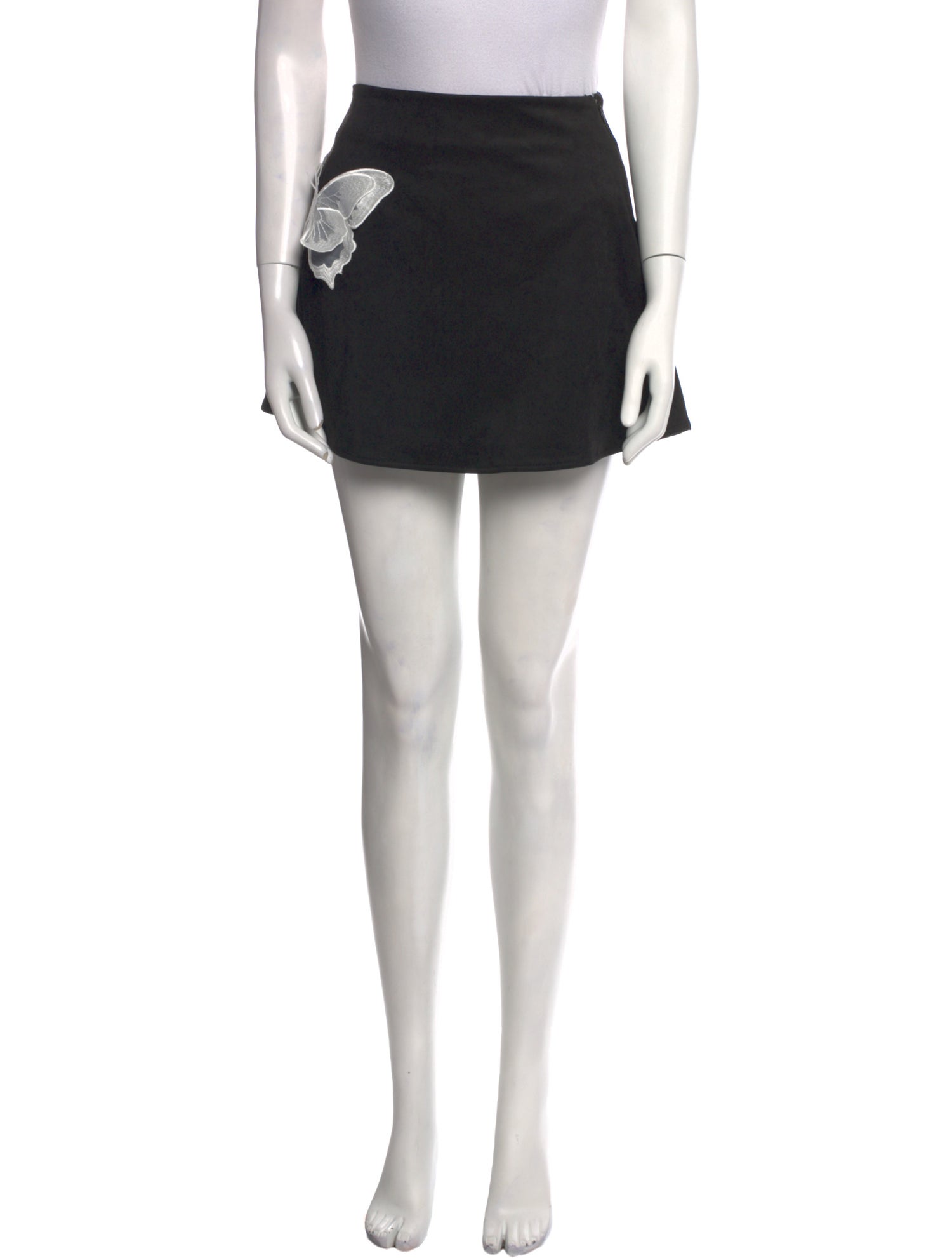 For Love & Lemons Crystal Embellishments Mini Skirt