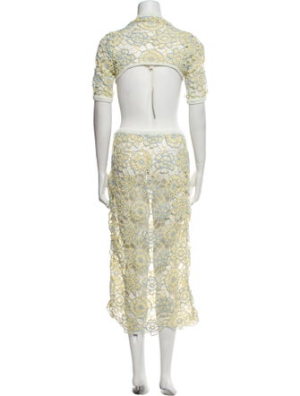 For Love & Lemons Patterned Skirt Set