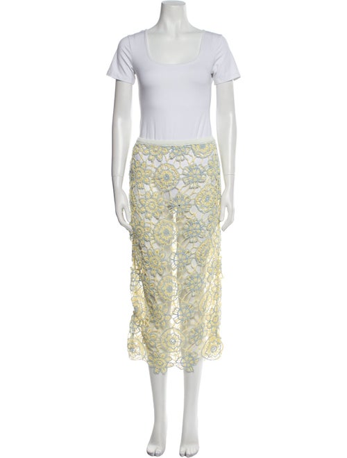 For Love & Lemons Patterned Skirt Set