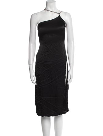 For Love & Lemons One-Shoulder Knee-Length Dress