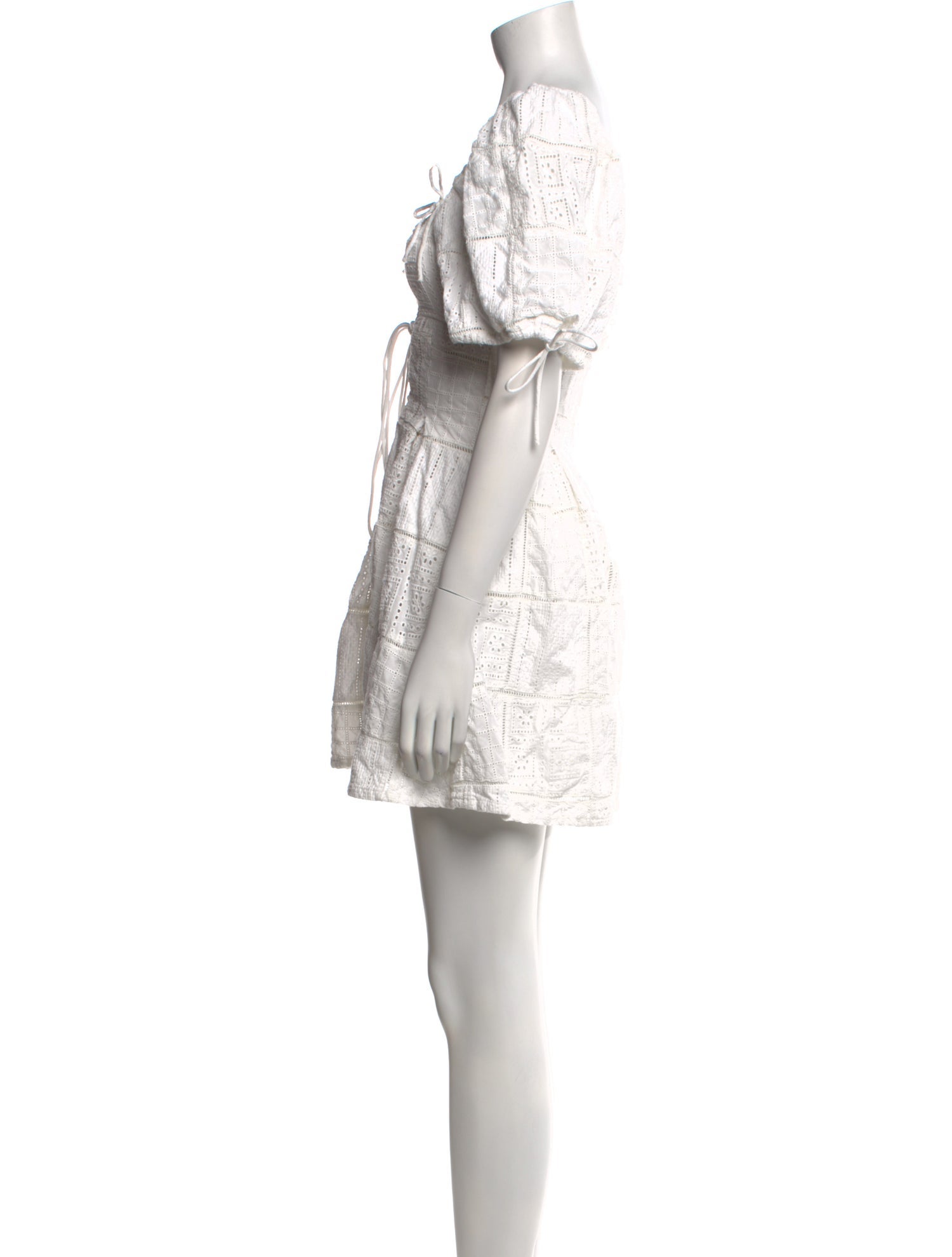 For Love & Lemons Square Neckline Mini Dress