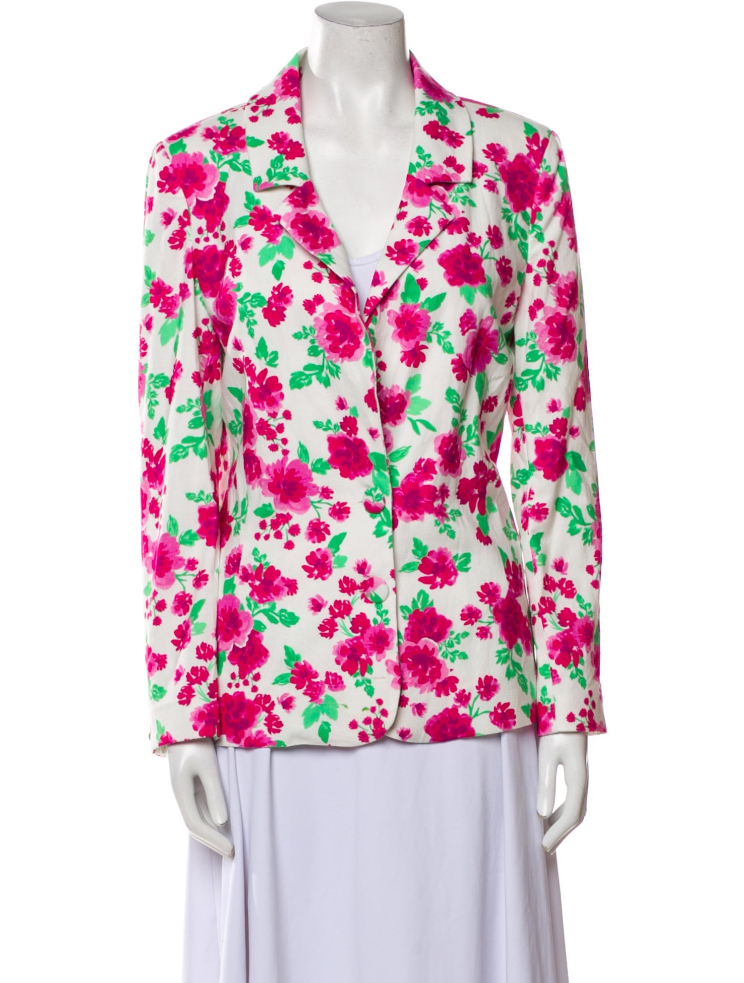 For Love & Lemons Floral Print Blazer