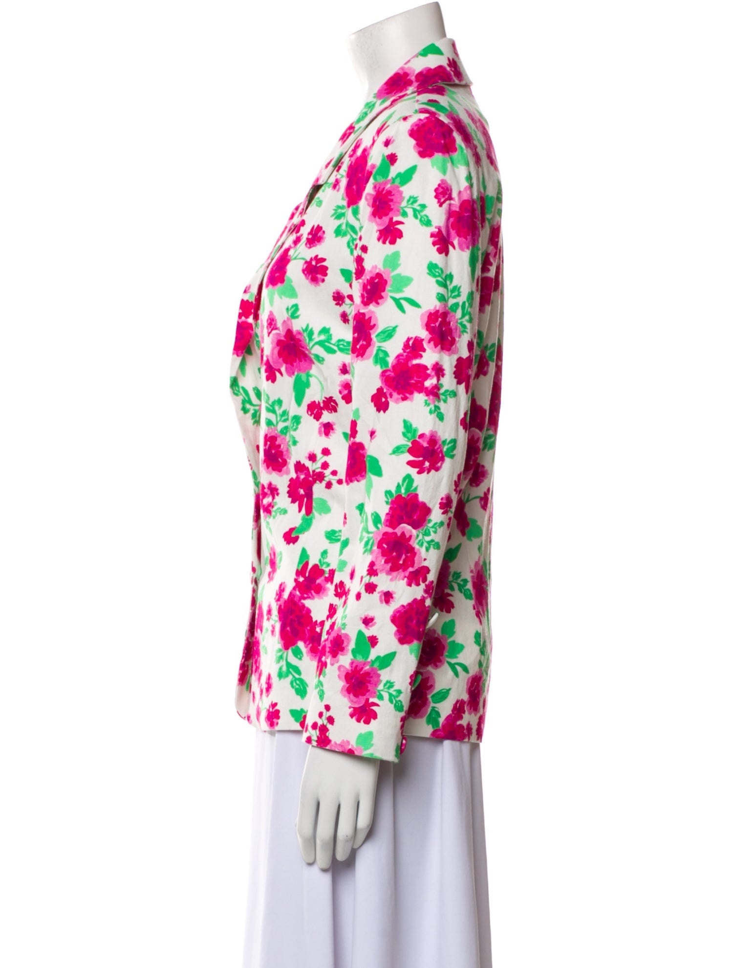For Love & Lemons Floral Print Blazer