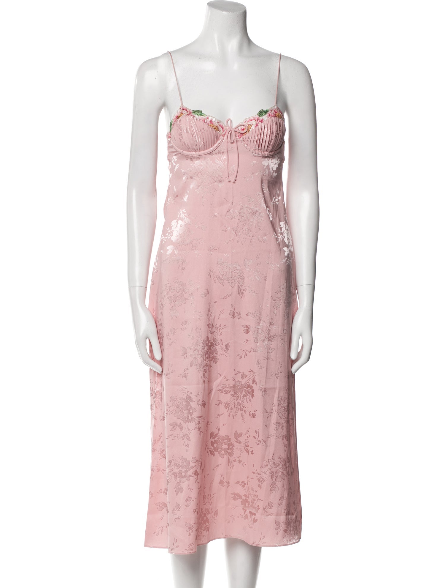 For Love & Lemons Square Neckline Midi Length Dress w/ Tags